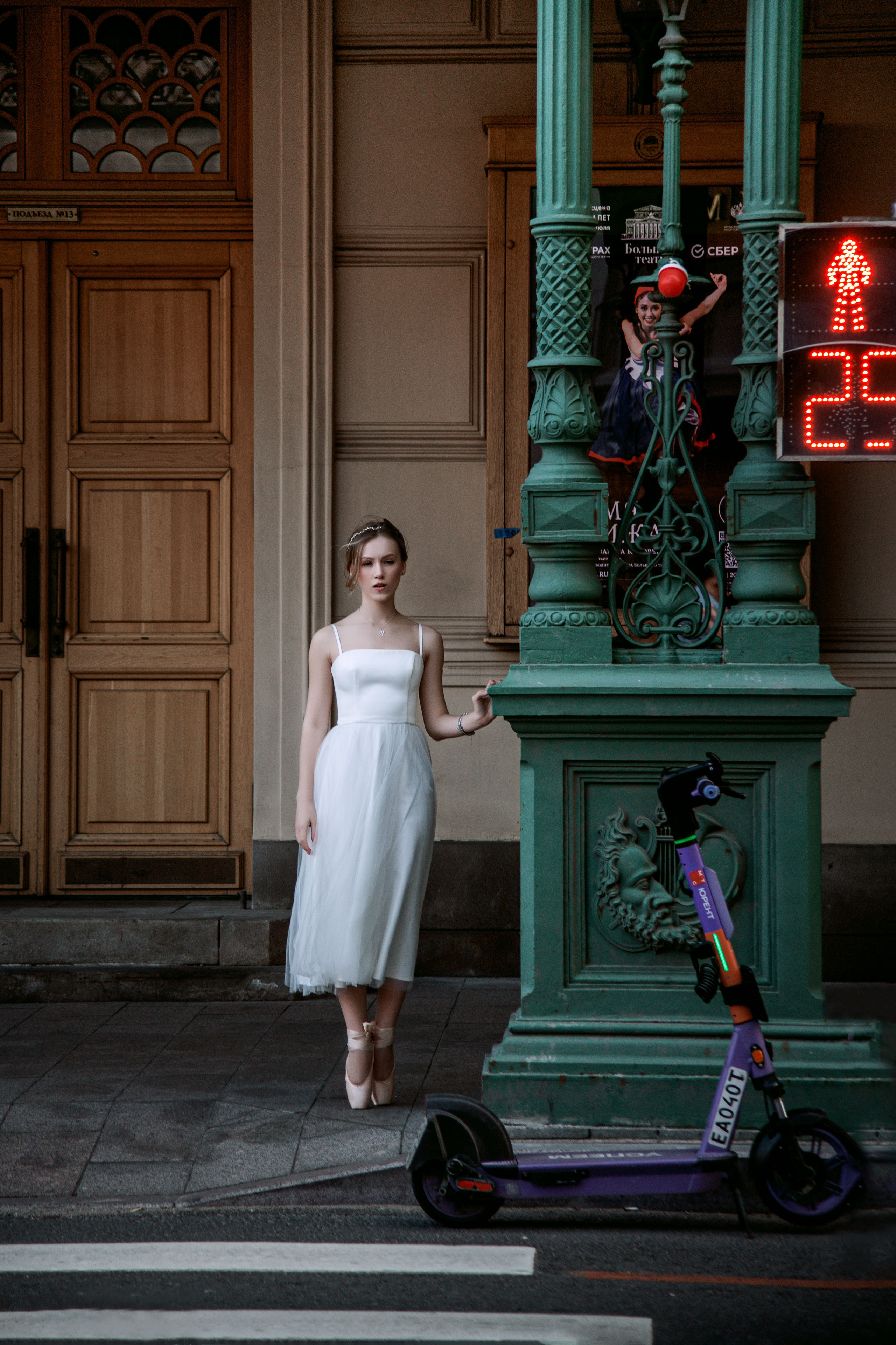 Прогулка балерины. Семейный и детский фотограф в Москве Ольга Кривенцова