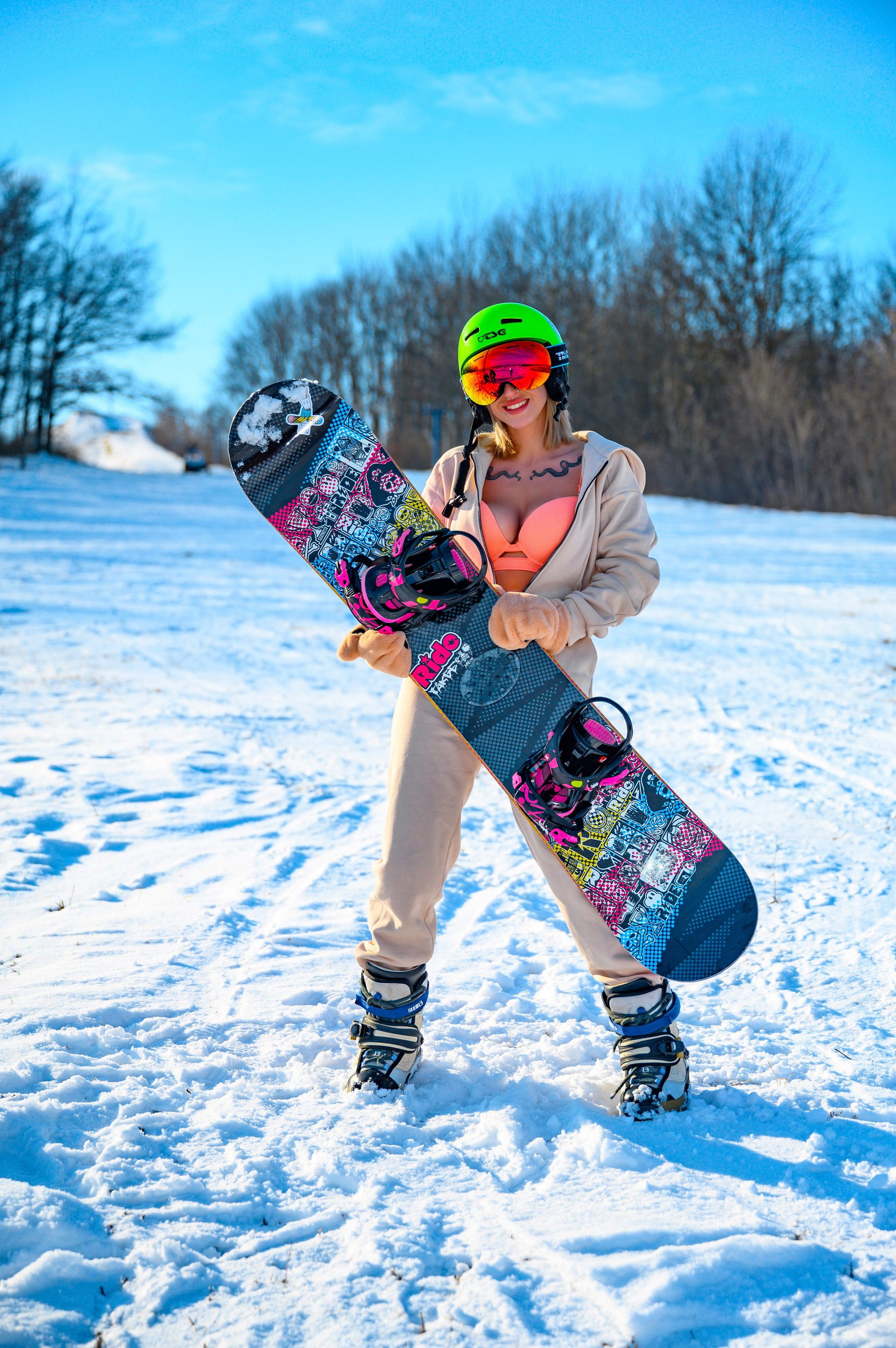 Катя сноуборд. Bazarkom-photo.ru Фотограф Виктор Оськин в Старом Осколе