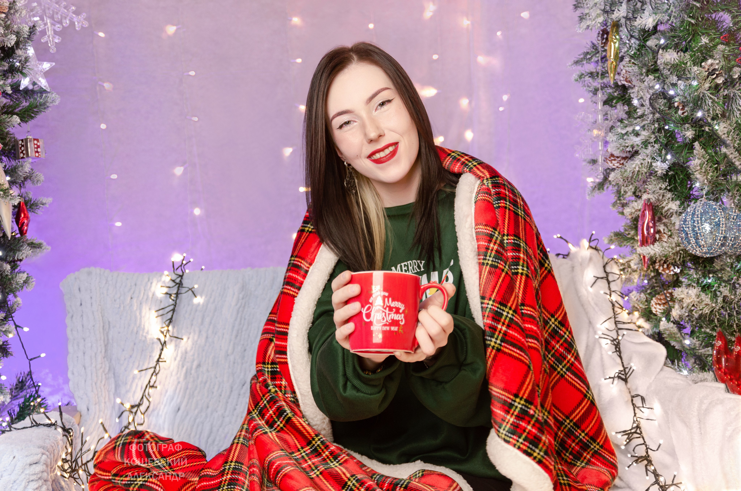 Новогодние яркие фотосессии. Фотографы для фотосессий в Новосибирске