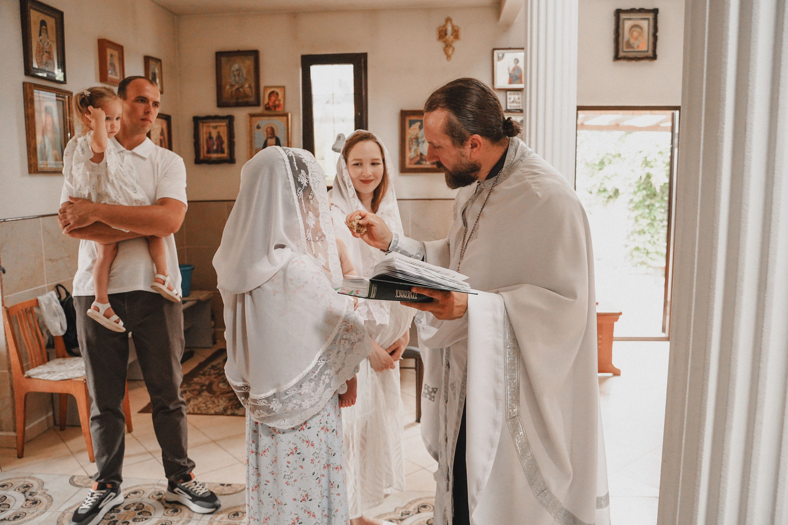 Крещение Лёвы. Семейный и женский фотограф в Краснодаре Анастасия Приймак