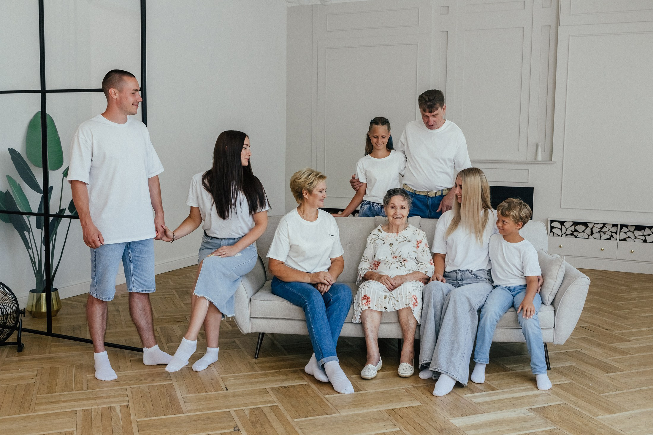 Большая семья в VanLav. Фотографы в городе Волгограде — Людмила Агеева и Алексей Околелов