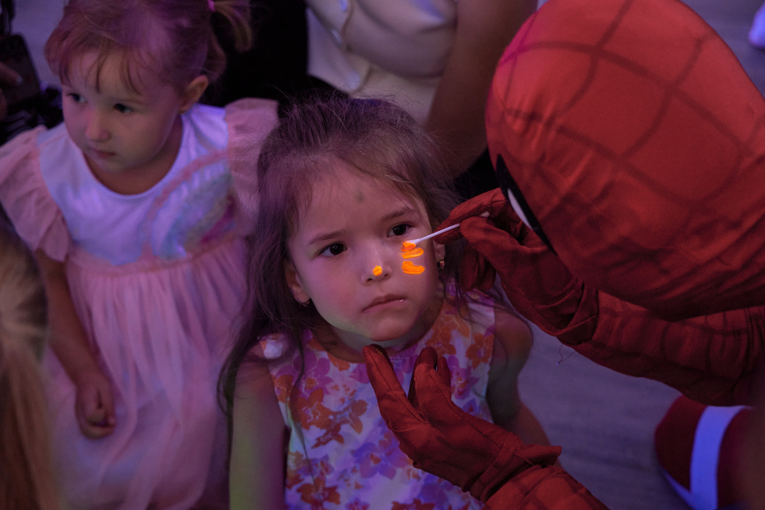 Репортажные кадры с детских праздников