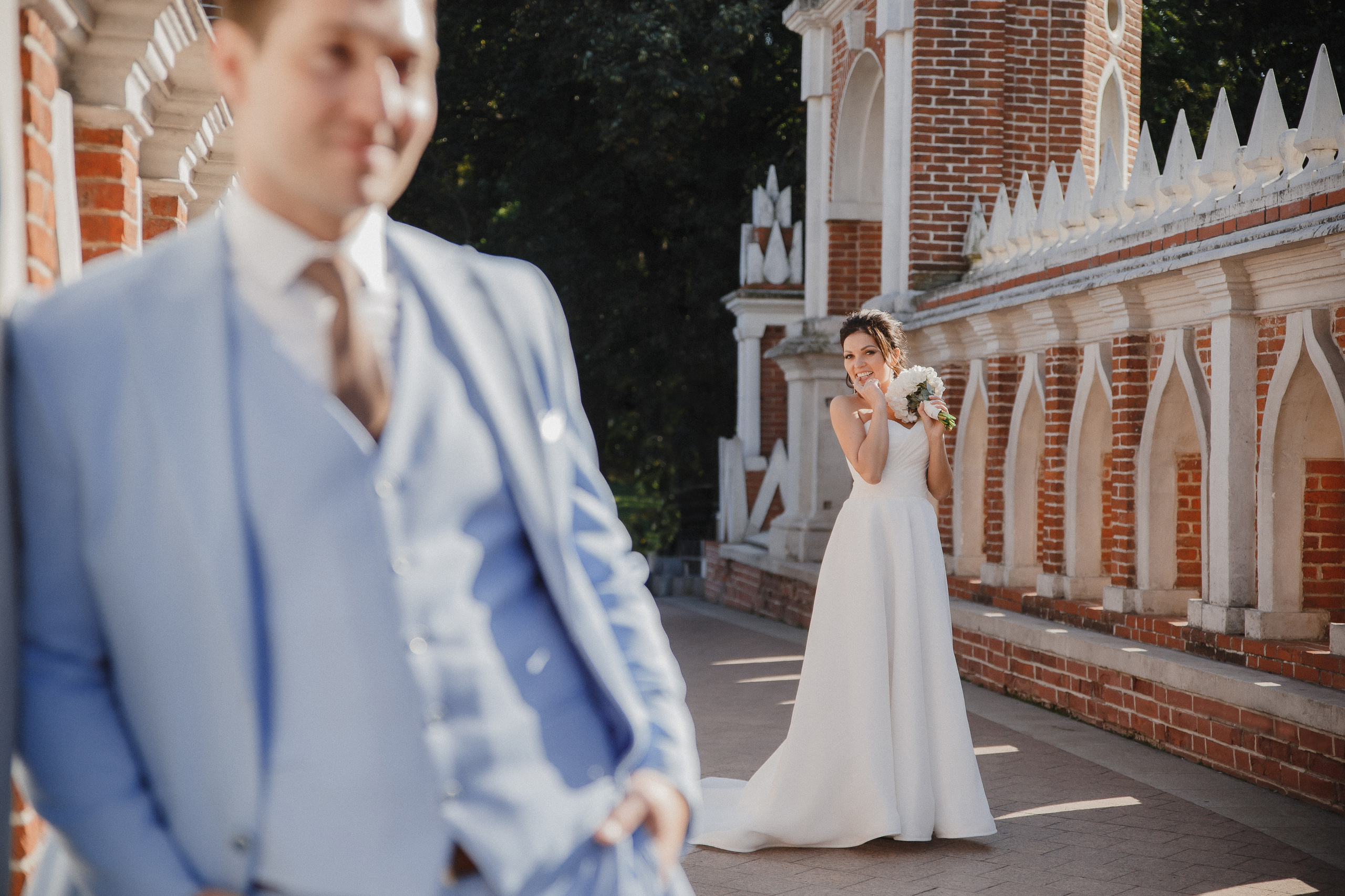 Свадьба в Царицыно. Фотограф Марина Юдина. Подольск, Москва