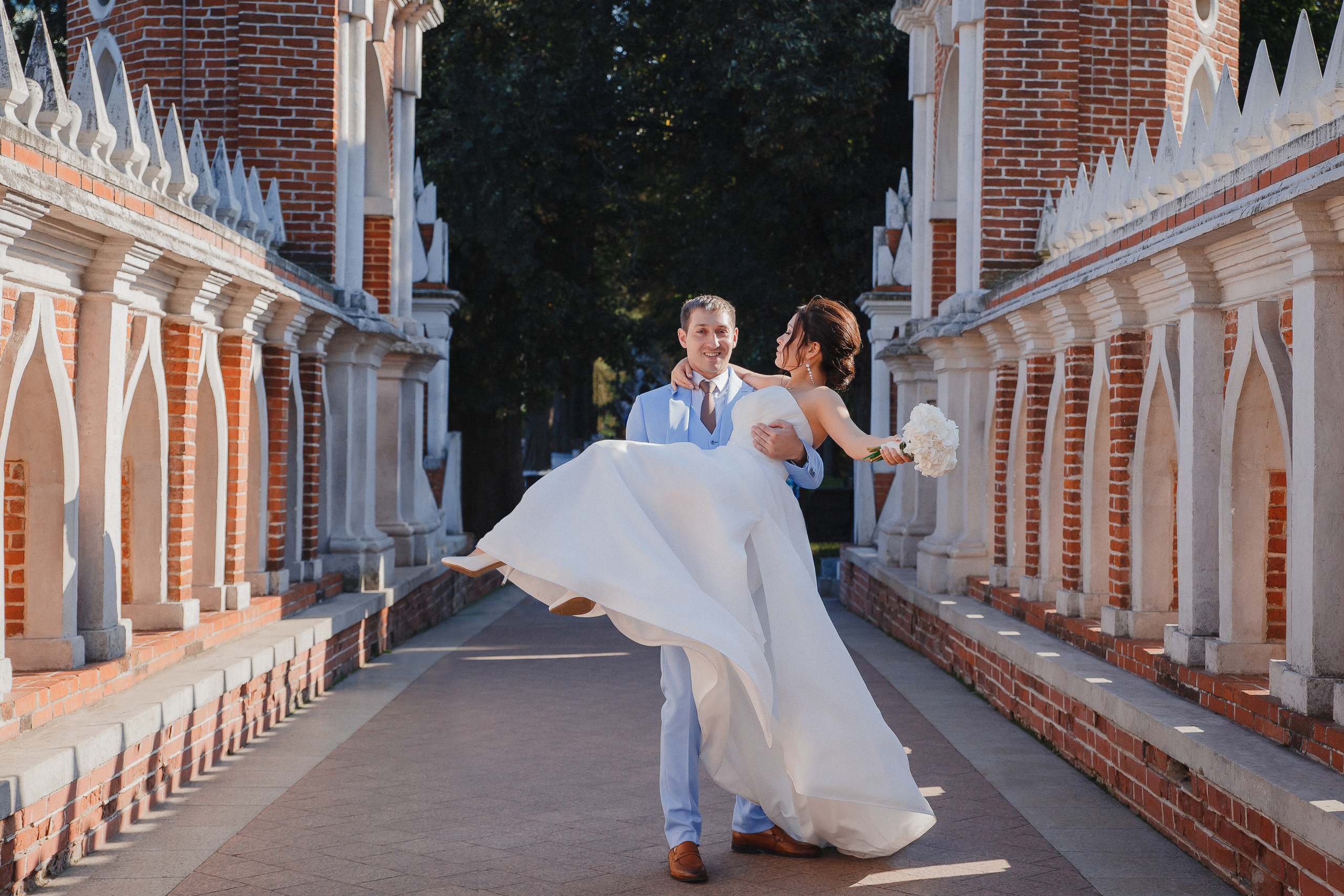 Свадьба в Царицыно. Фотограф Марина Юдина. Подольск, Москва