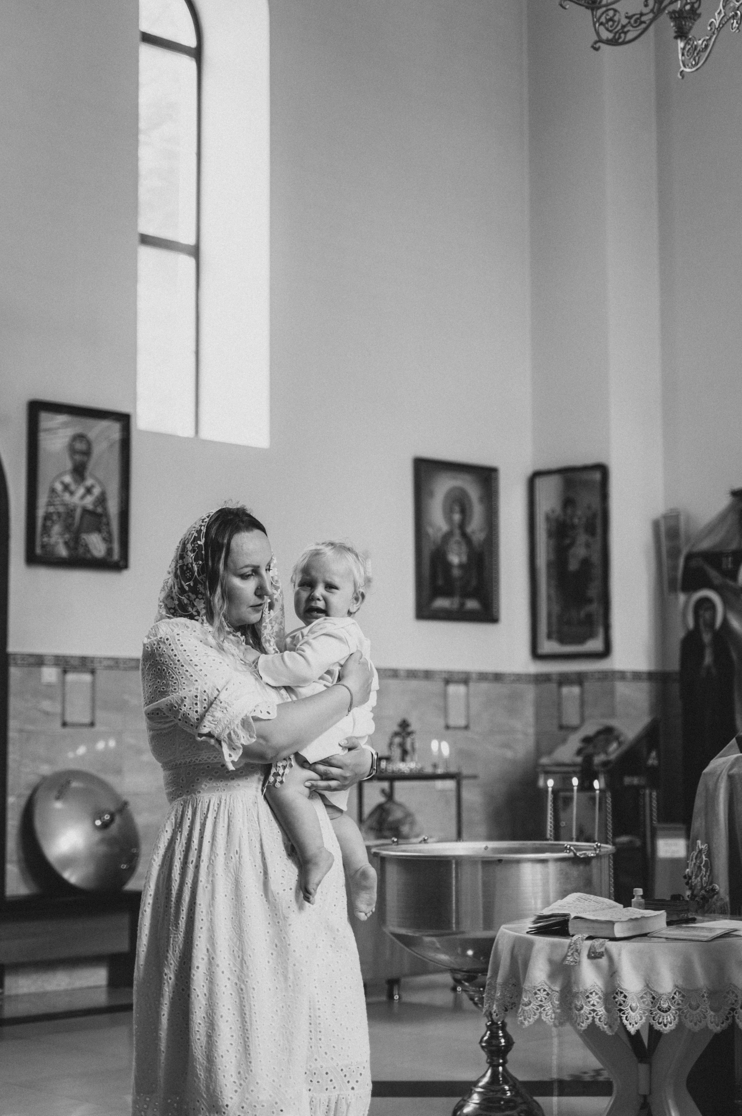 Крещение Станислава (Храм Луки Крымского). Семейный фотограф в Минске Дарья Дреко