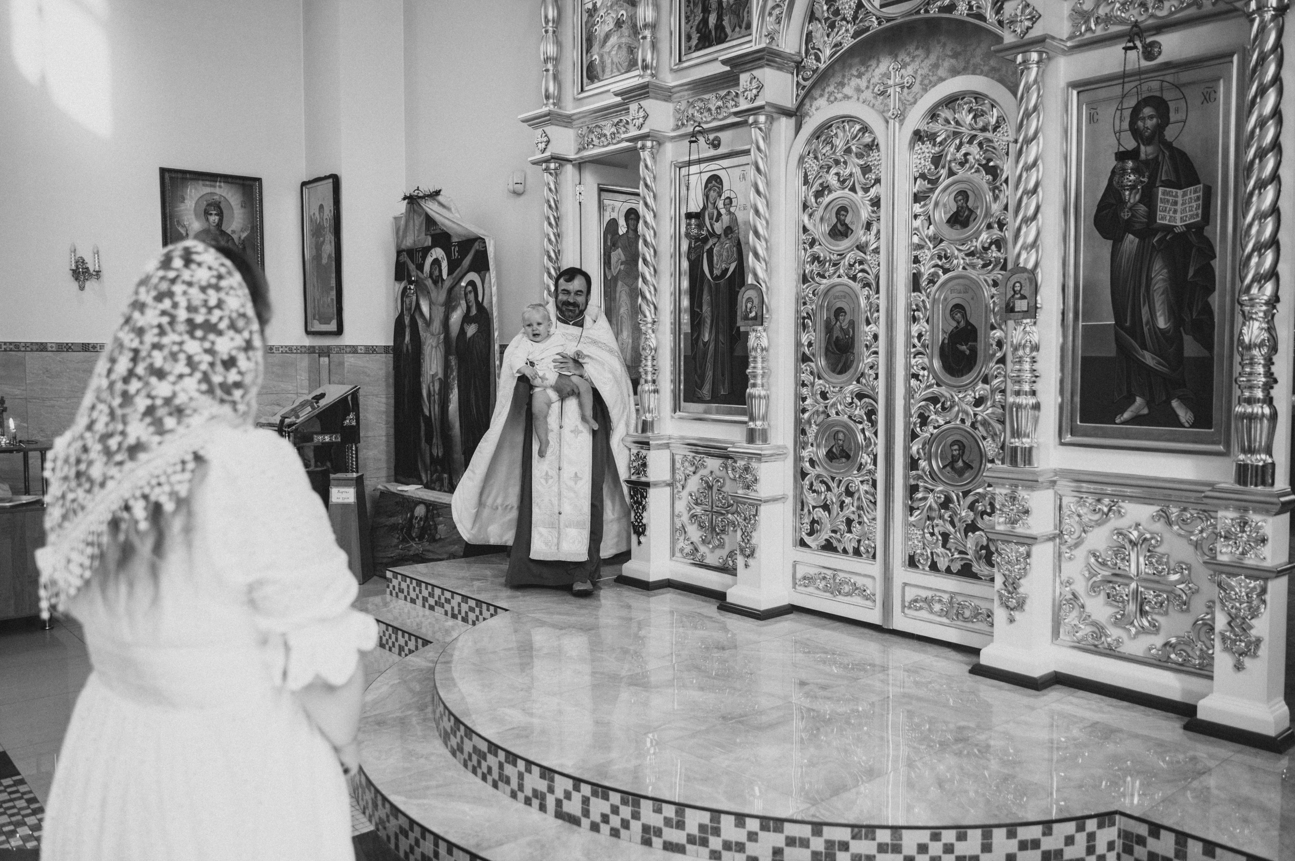 Крещение Станислава (Храм Луки Крымского). Семейный фотограф в Минске Дарья Дреко