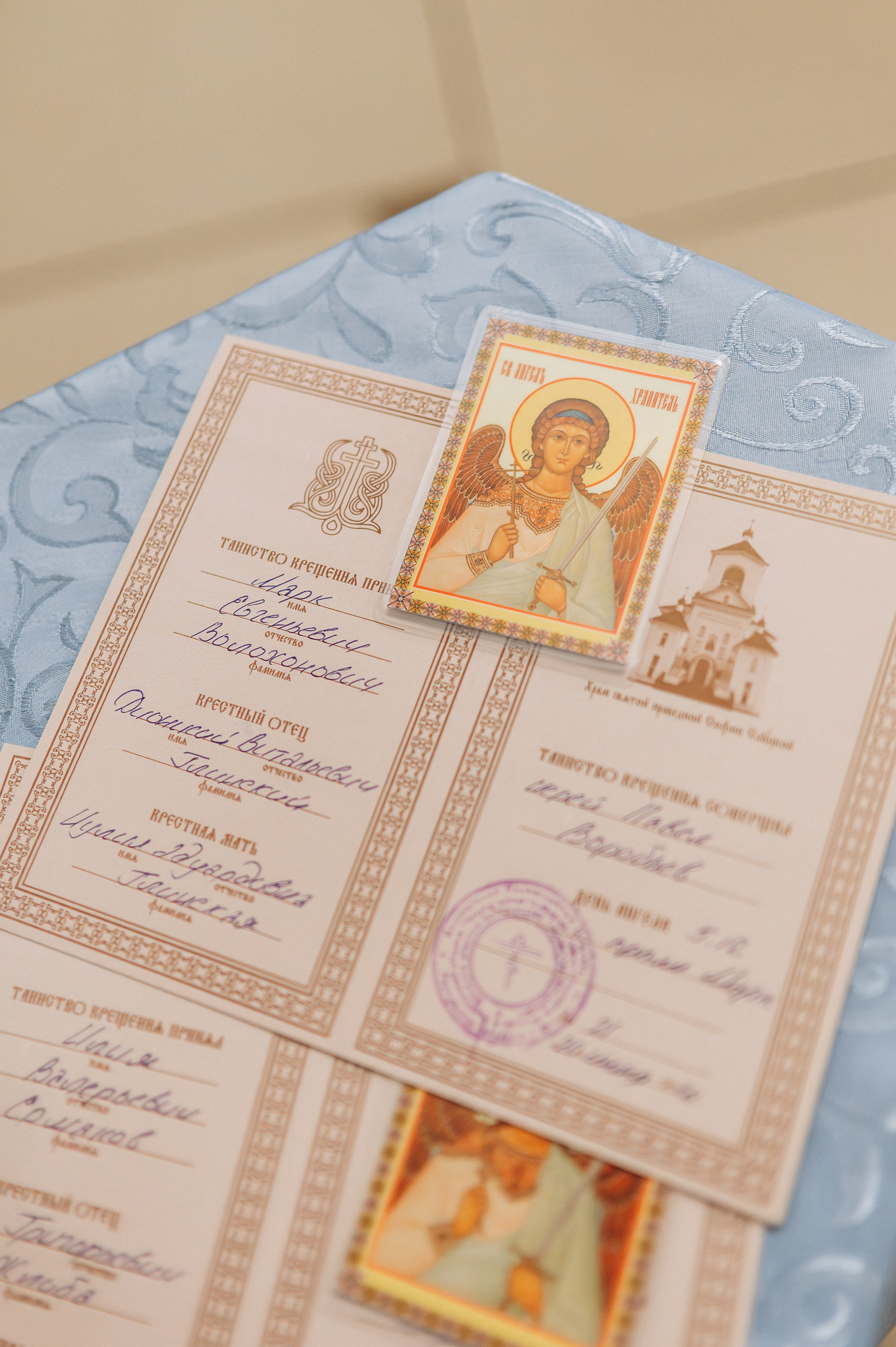 Крещение Марка (Храм Софии Слуцкой). Семейный фотограф в Минске Дарья Дреко