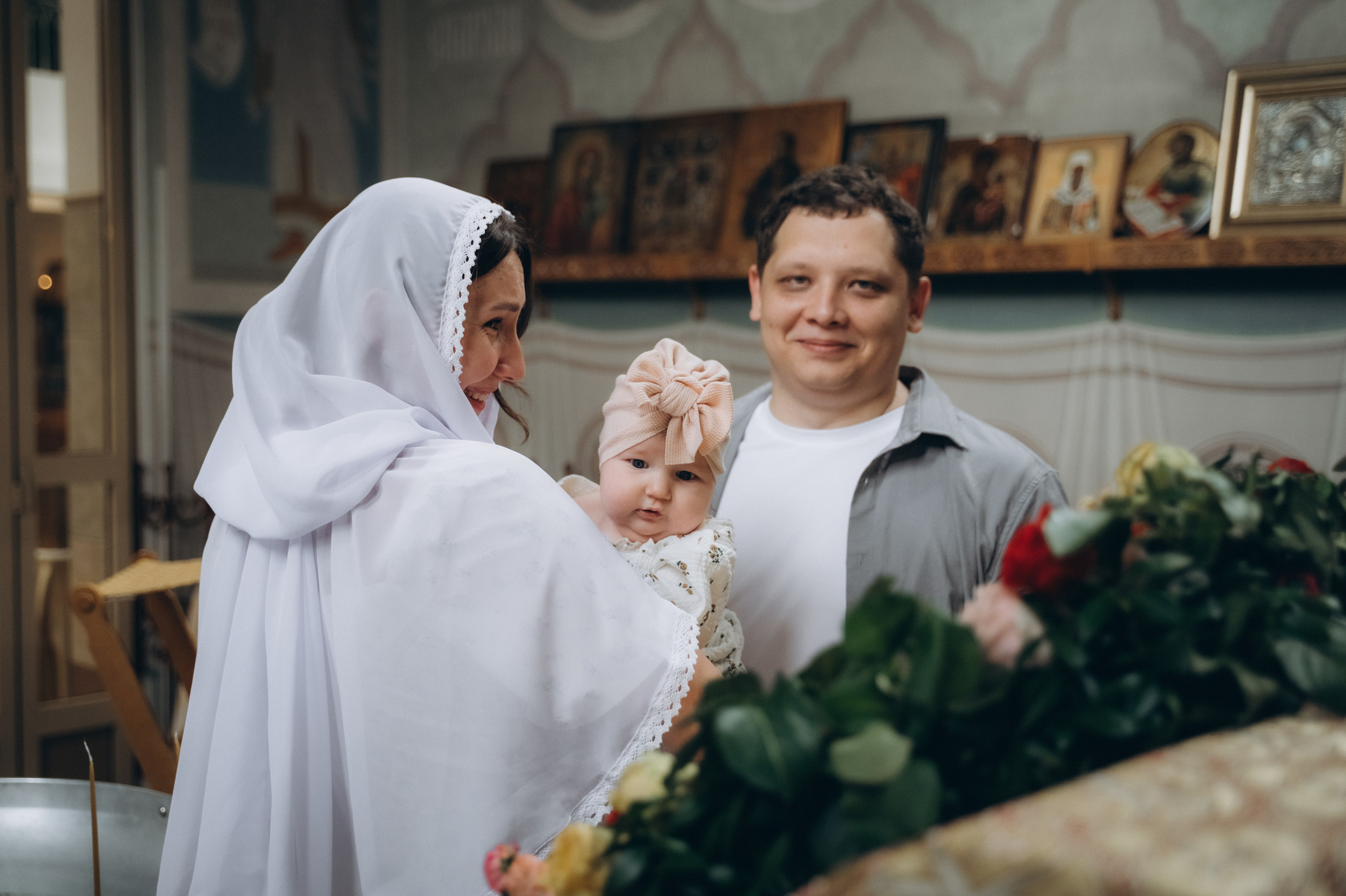 Крещение Вари (Дом Милосердия). Семейный фотограф в Минске Дарья Дреко