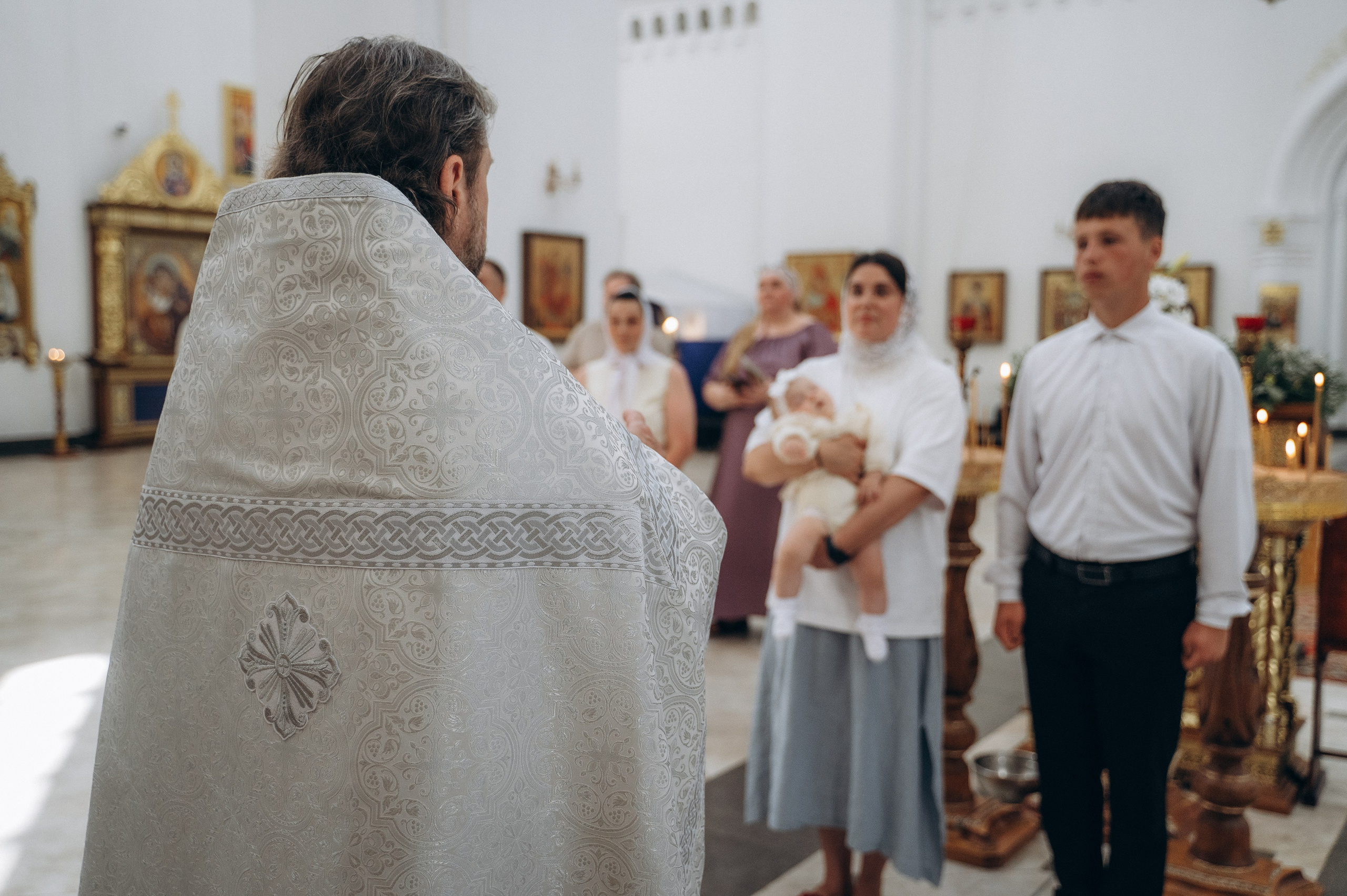 Крещение Верочки (Храм иконы Божией Матери «Всех скорбящих Радость). Семейный фотограф в Минске Дарья Дреко