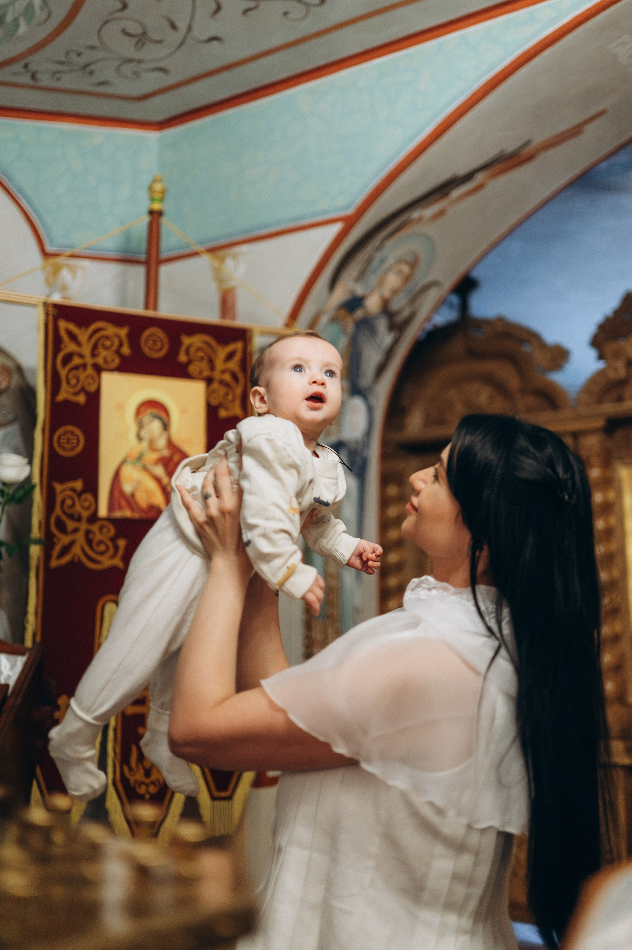Крещение Марка (Храм Софии Слуцкой). Семейный фотограф в Минске Дарья Дреко