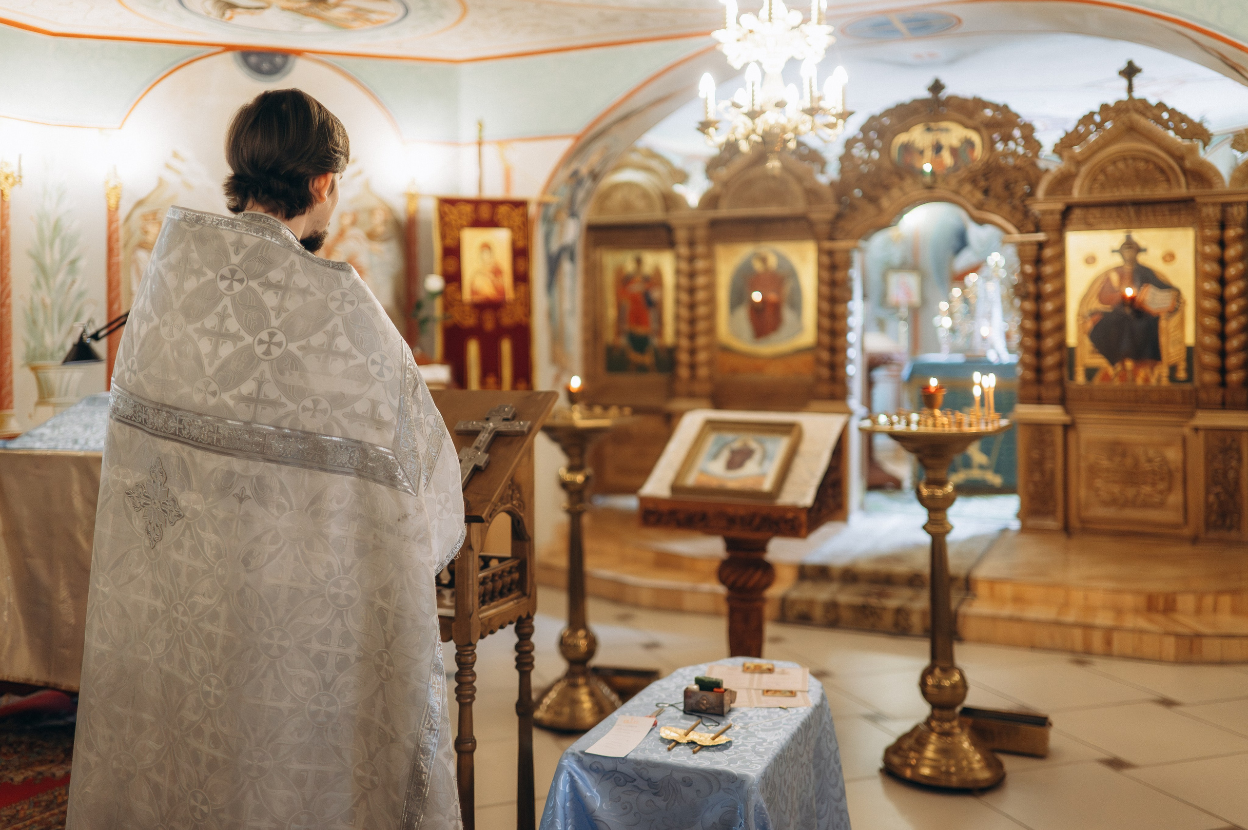 Крещение Марка (Храм Софии Слуцкой). Семейный фотограф в Минске Дарья Дреко