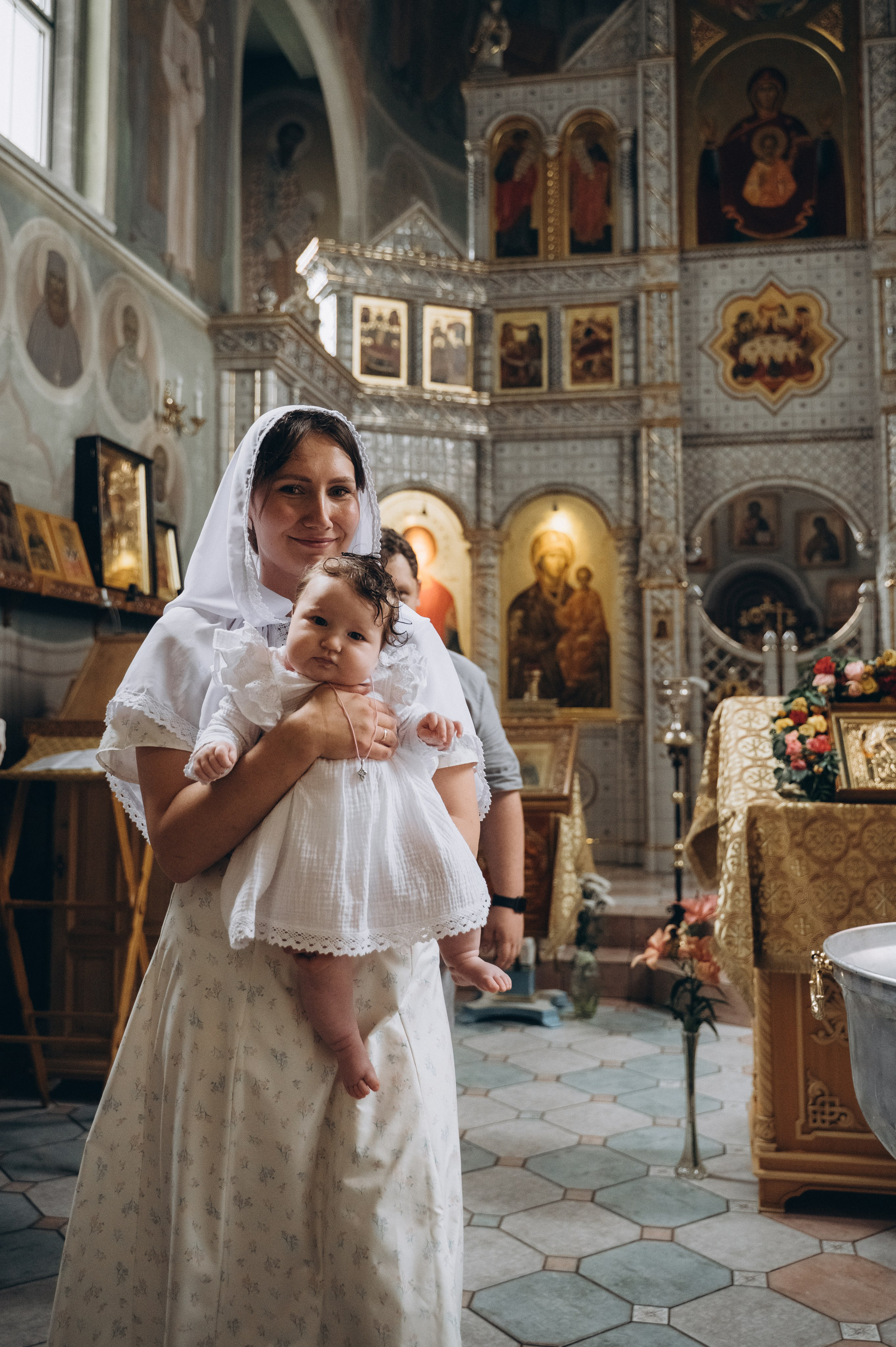 Крещение Вари (Дом Милосердия). Семейный фотограф в Минске Дарья Дреко
