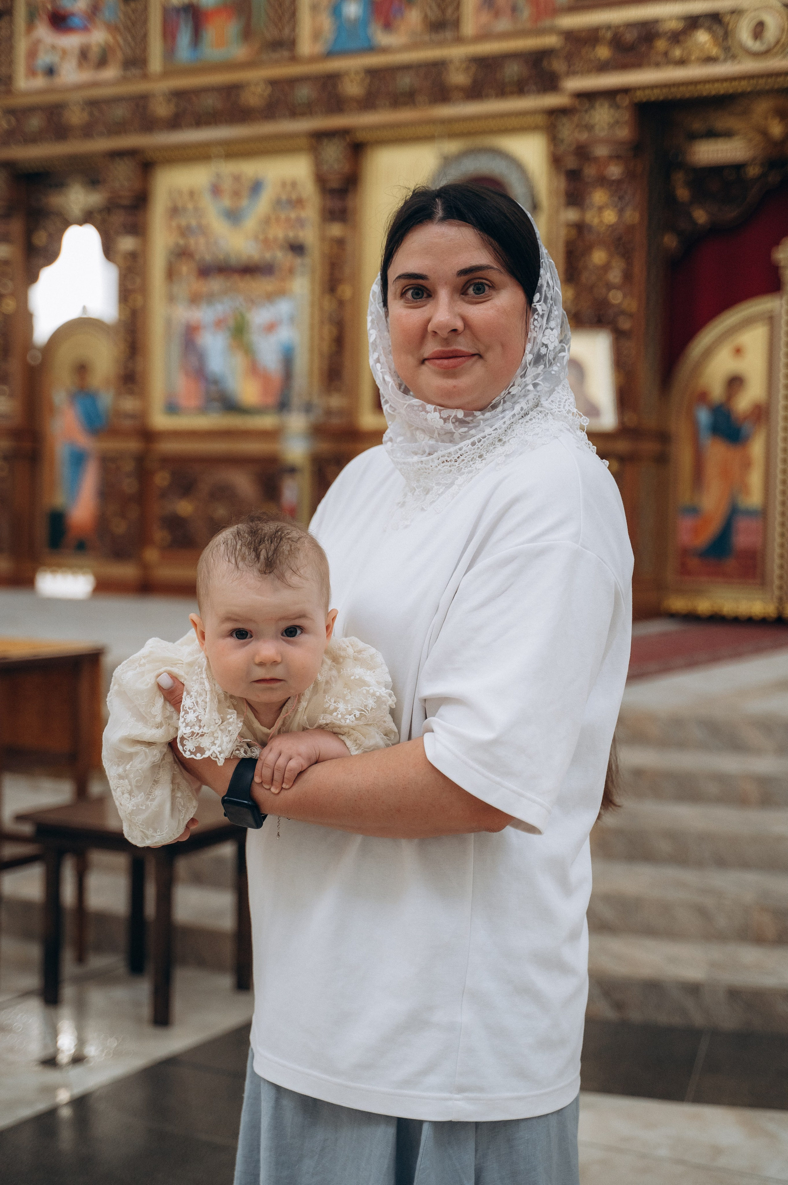 Крещение Верочки (Храм иконы Божией Матери «Всех скорбящих Радость). Семейный фотограф в Минске Дарья Дреко