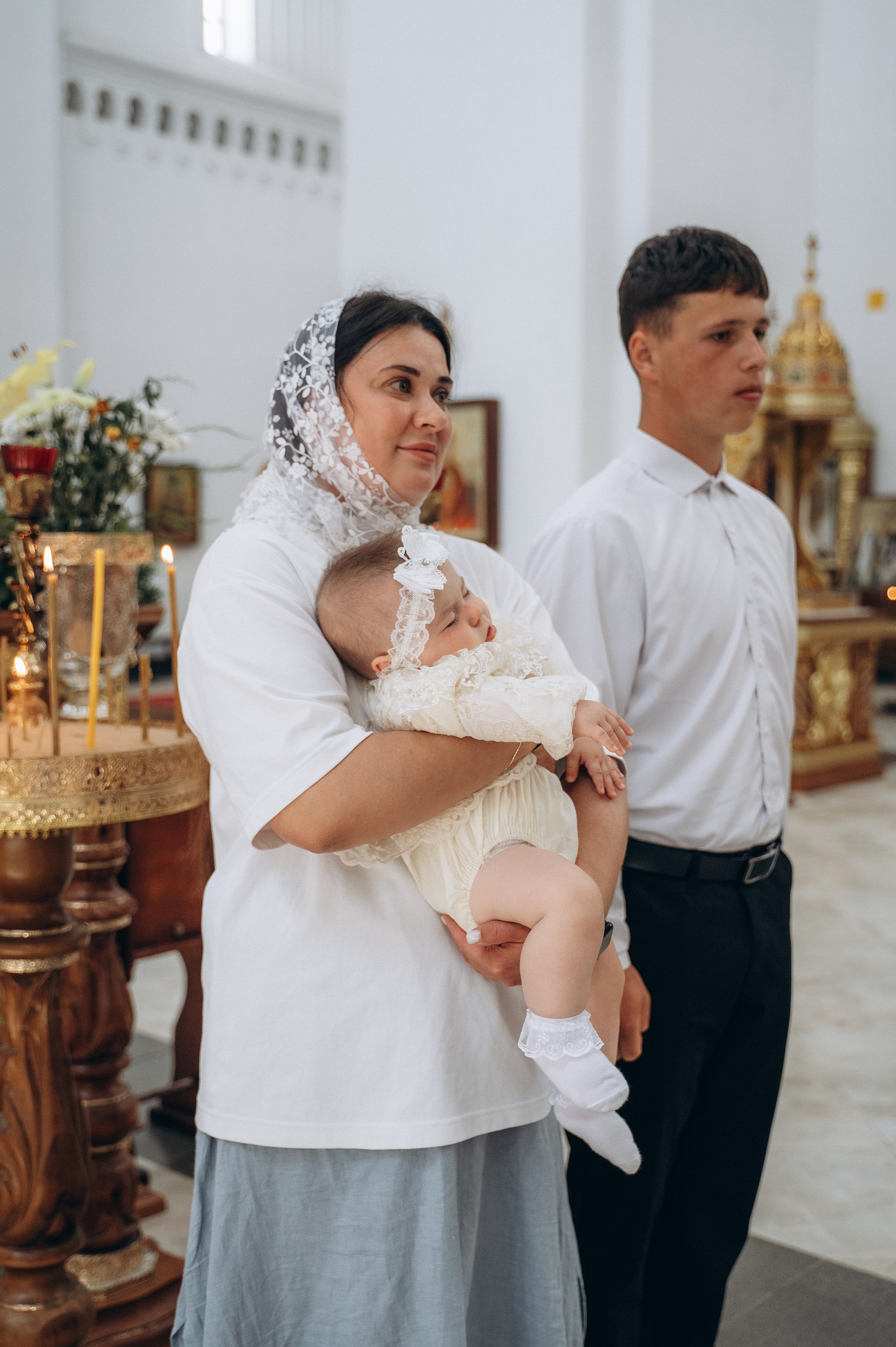 Крещение Верочки (Храм иконы Божией Матери «Всех скорбящих Радость). Семейный фотограф в Минске Дарья Дреко