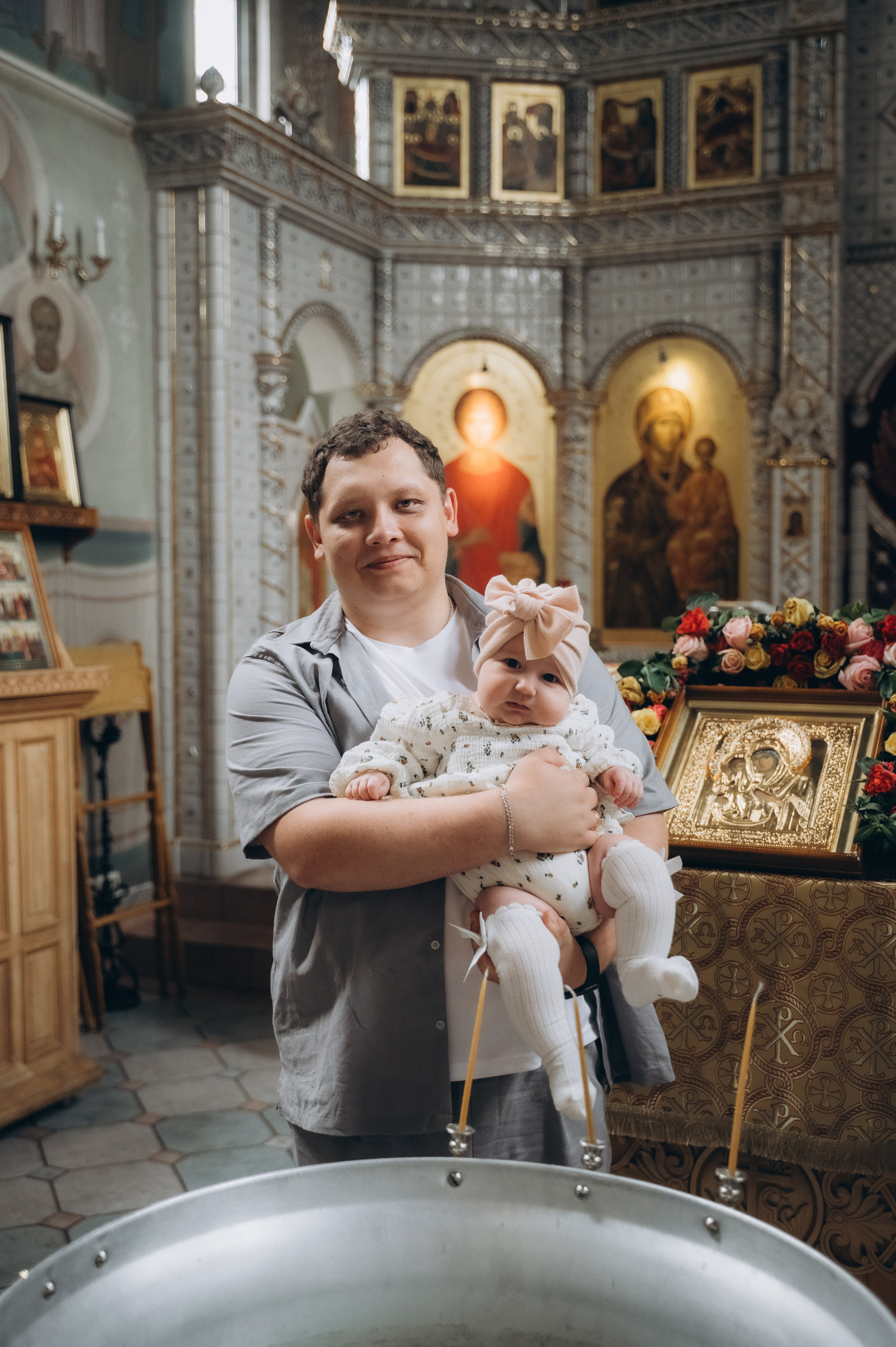 Крещение Вари (Дом Милосердия). Семейный фотограф в Минске Дарья Дреко