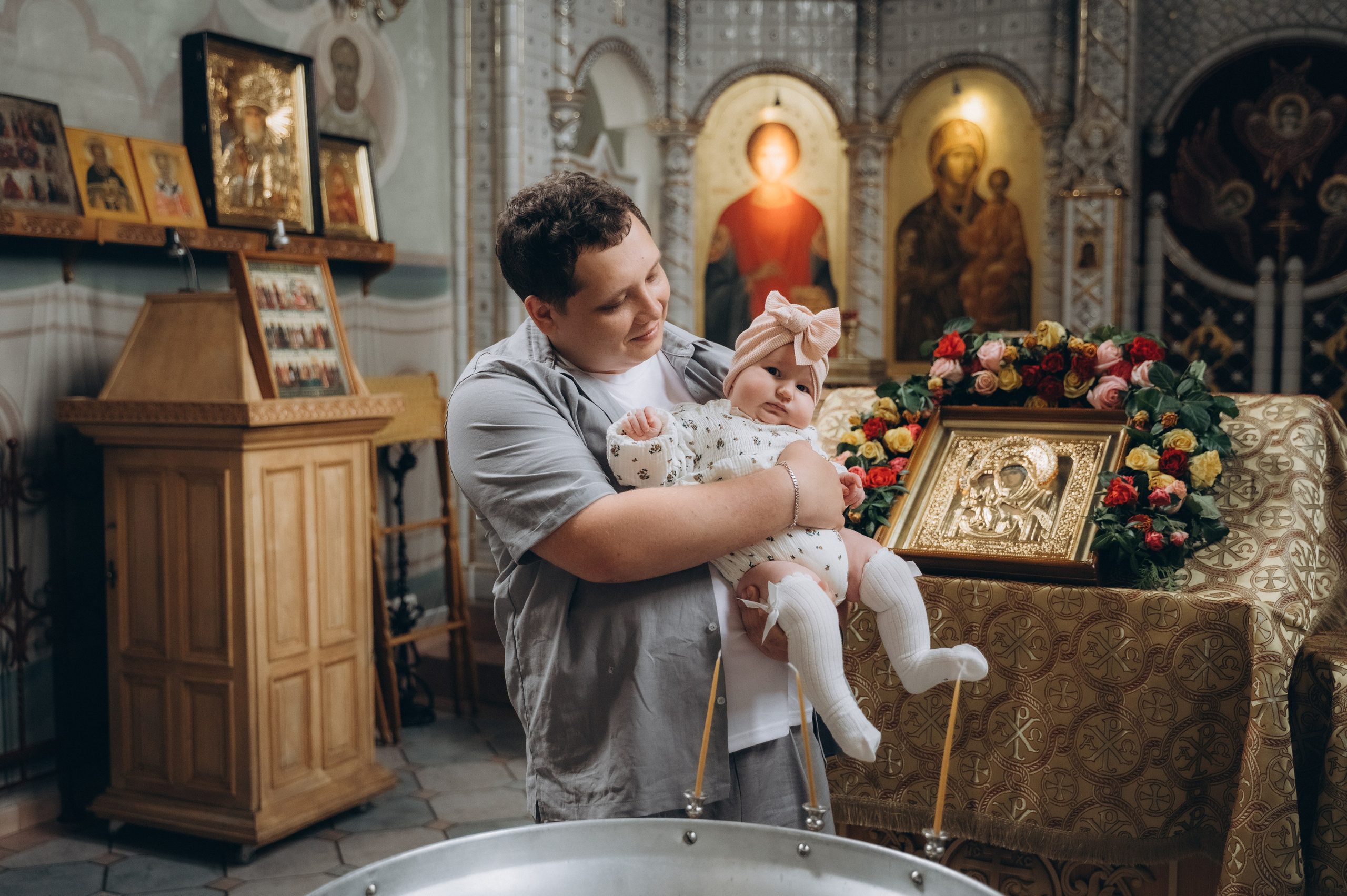 Крещение Вари (Дом Милосердия). Семейный фотограф в Минске Дарья Дреко