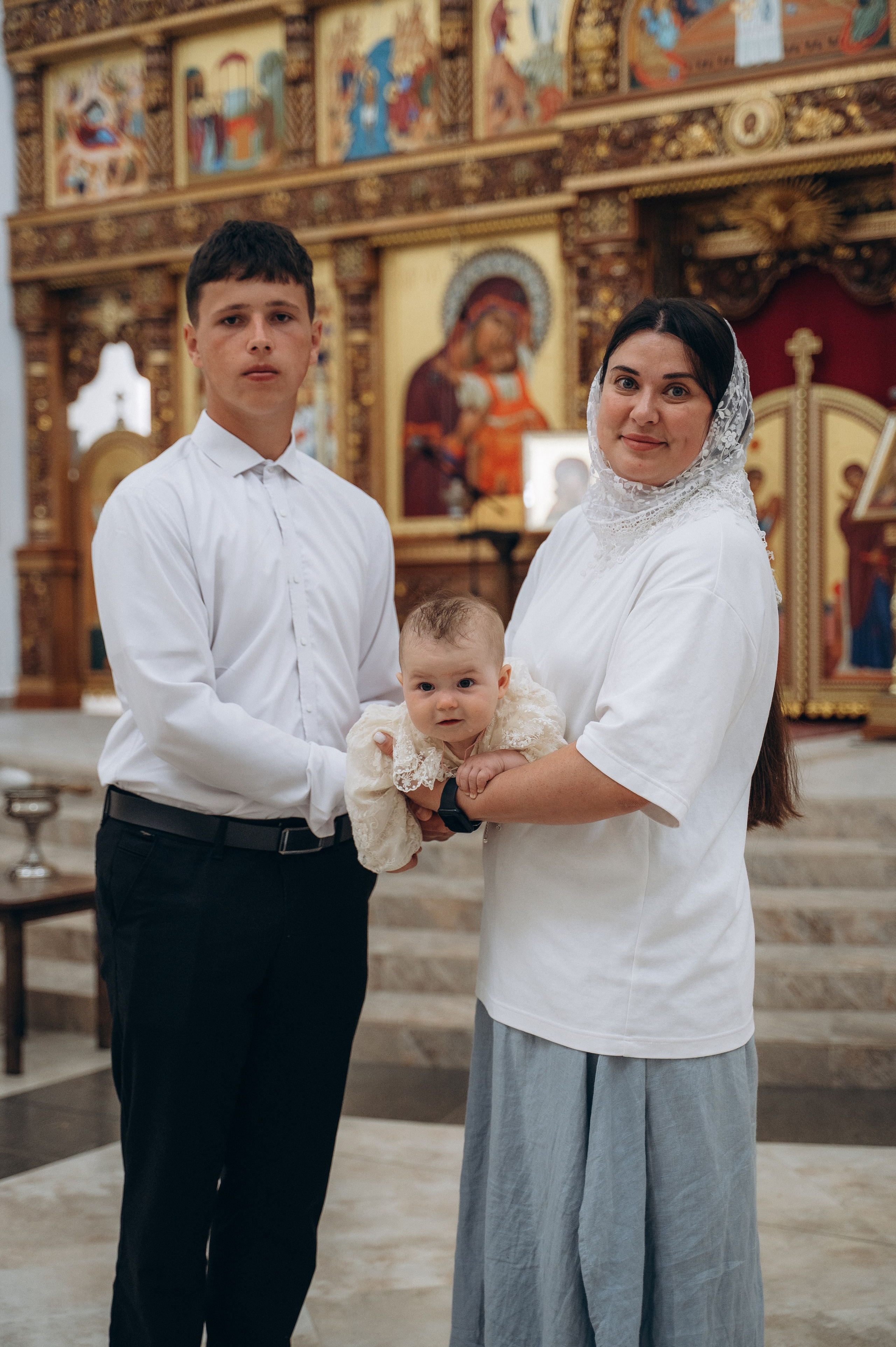 Крещение Верочки (Храм иконы Божией Матери «Всех скорбящих Радость). Семейный фотограф в Минске Дарья Дреко
