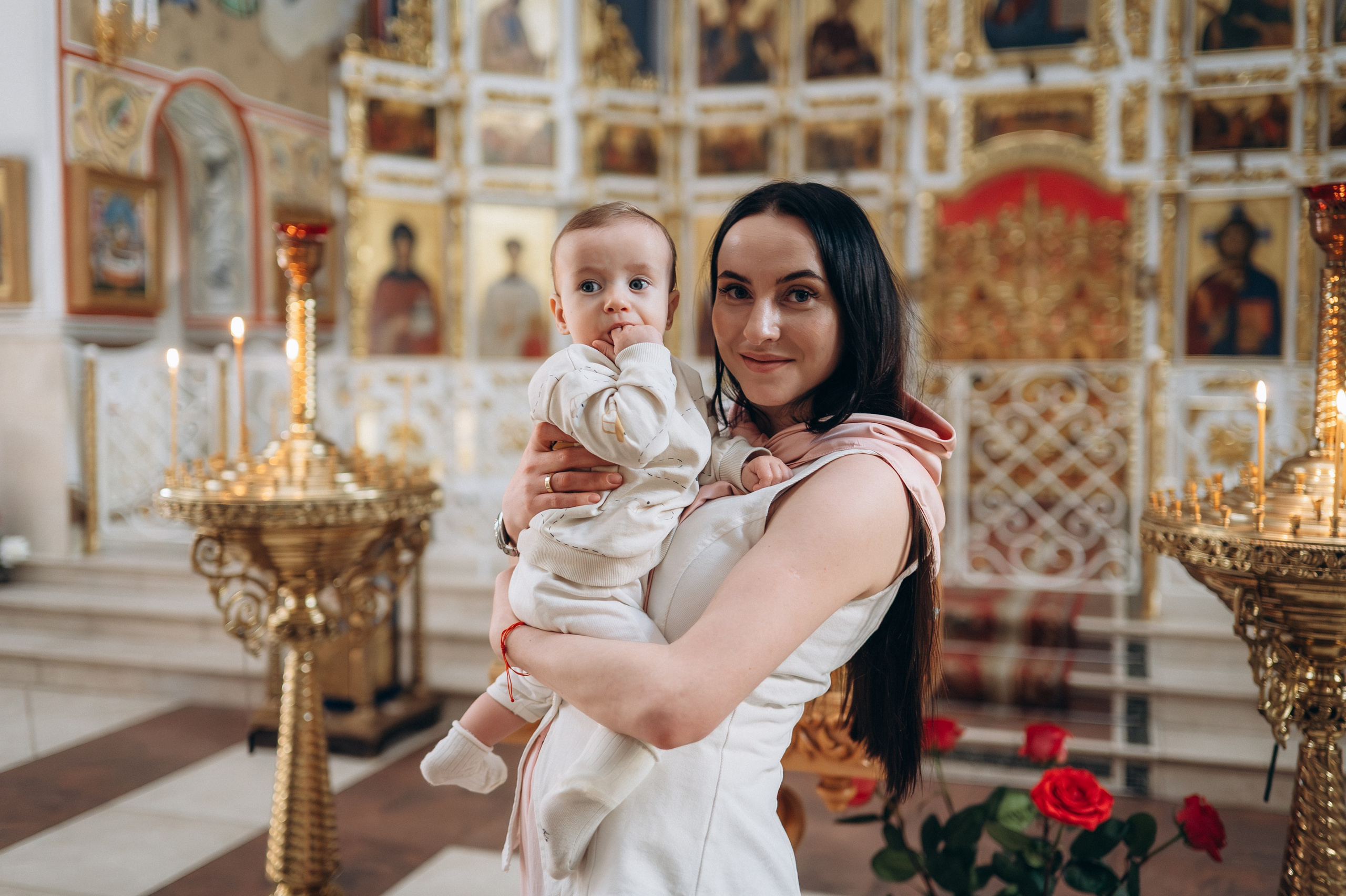 Крещение Марка (Храм Софии Слуцкой). Семейный фотограф в Минске Дарья Дреко
