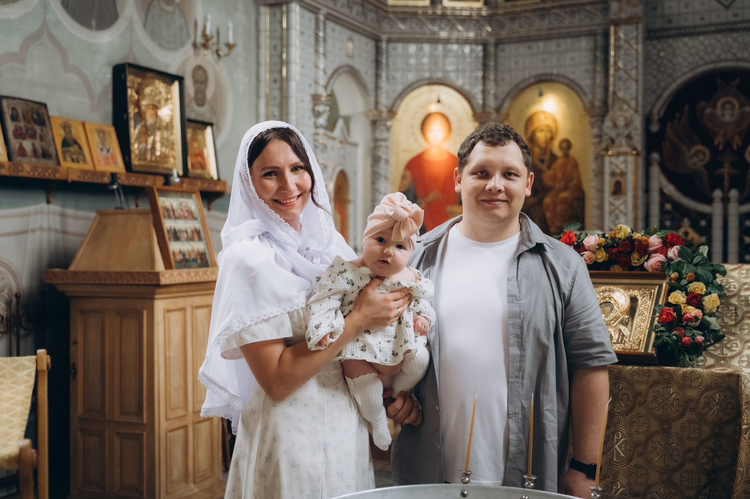 Крещение Вари (Дом Милосердия). Семейный фотограф в Минске Дарья Дреко