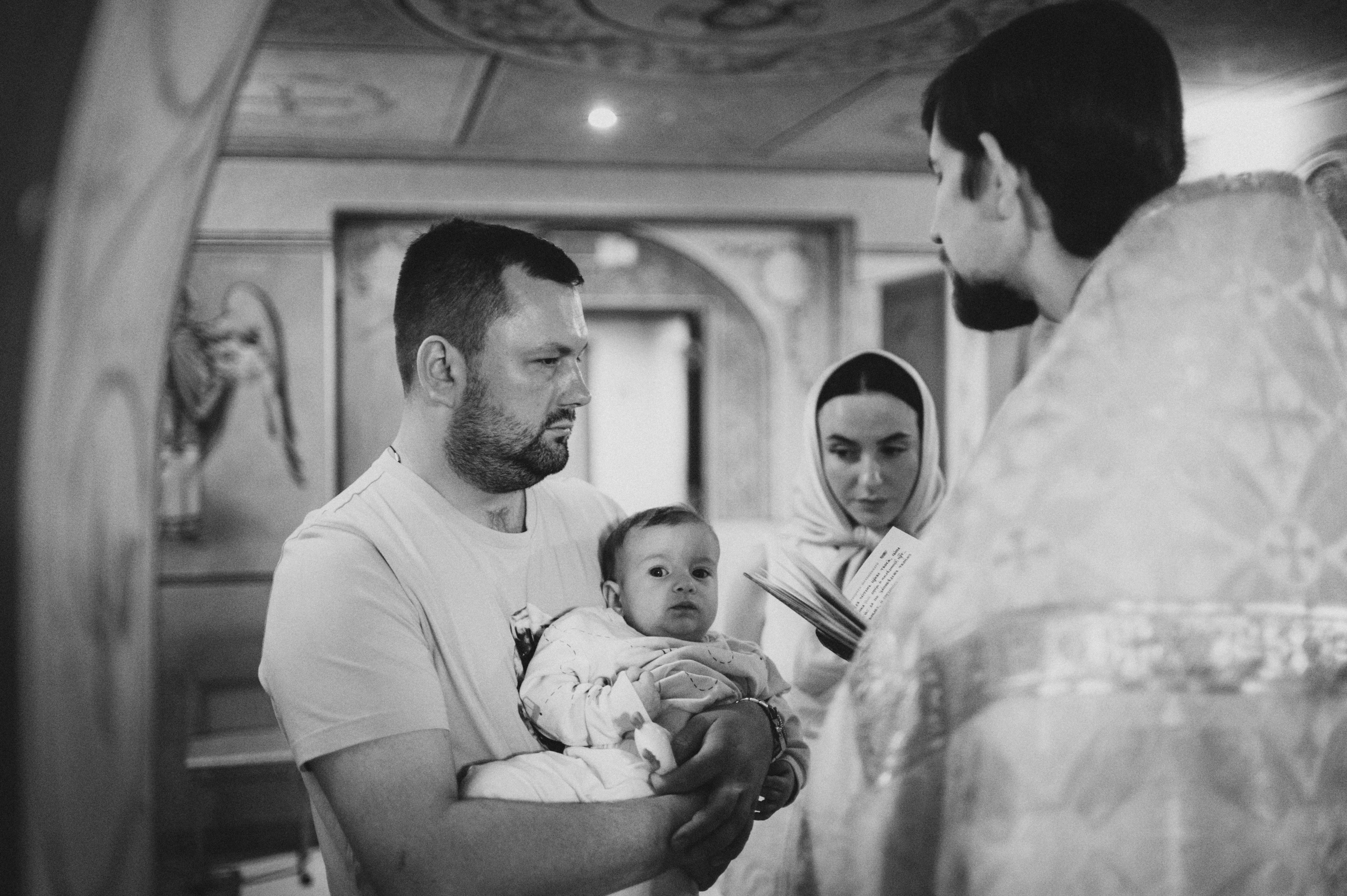 Крещение Марка (Храм Софии Слуцкой). Семейный фотограф в Минске Дарья Дреко