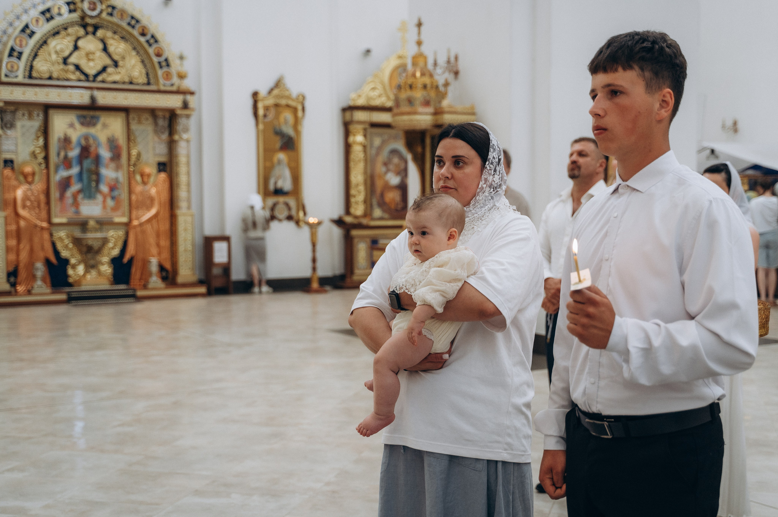Крещение Верочки (Храм иконы Божией Матери «Всех скорбящих Радость). Семейный фотограф в Минске Дарья Дреко