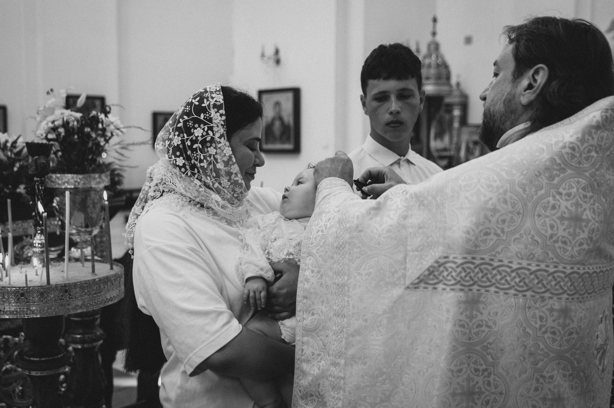 Крещение Верочки (Храм иконы Божией Матери «Всех скорбящих Радость). Семейный фотограф в Минске Дарья Дреко