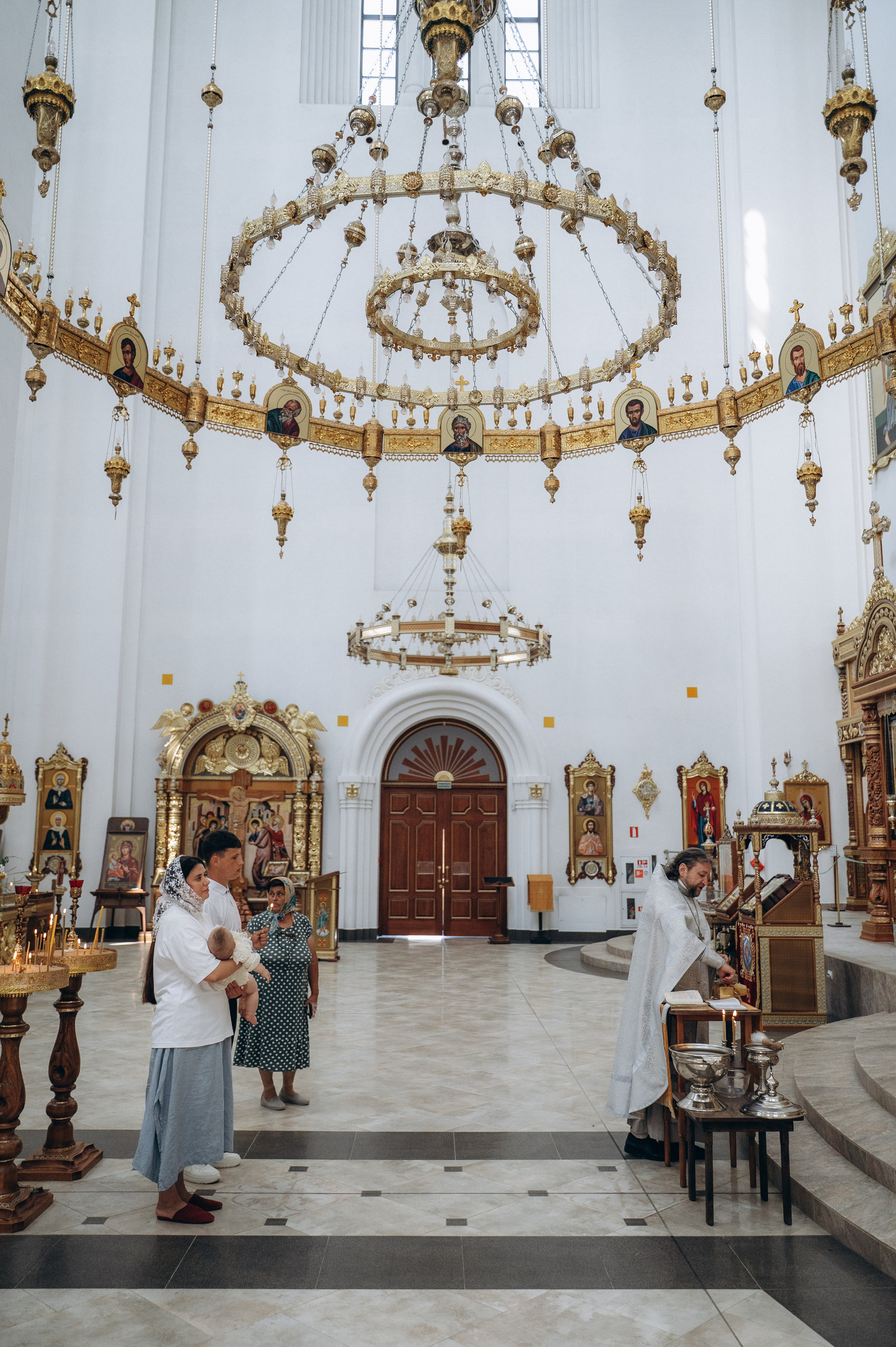Крещение Верочки (Храм иконы Божией Матери «Всех скорбящих Радость). Семейный фотограф в Минске Дарья Дреко