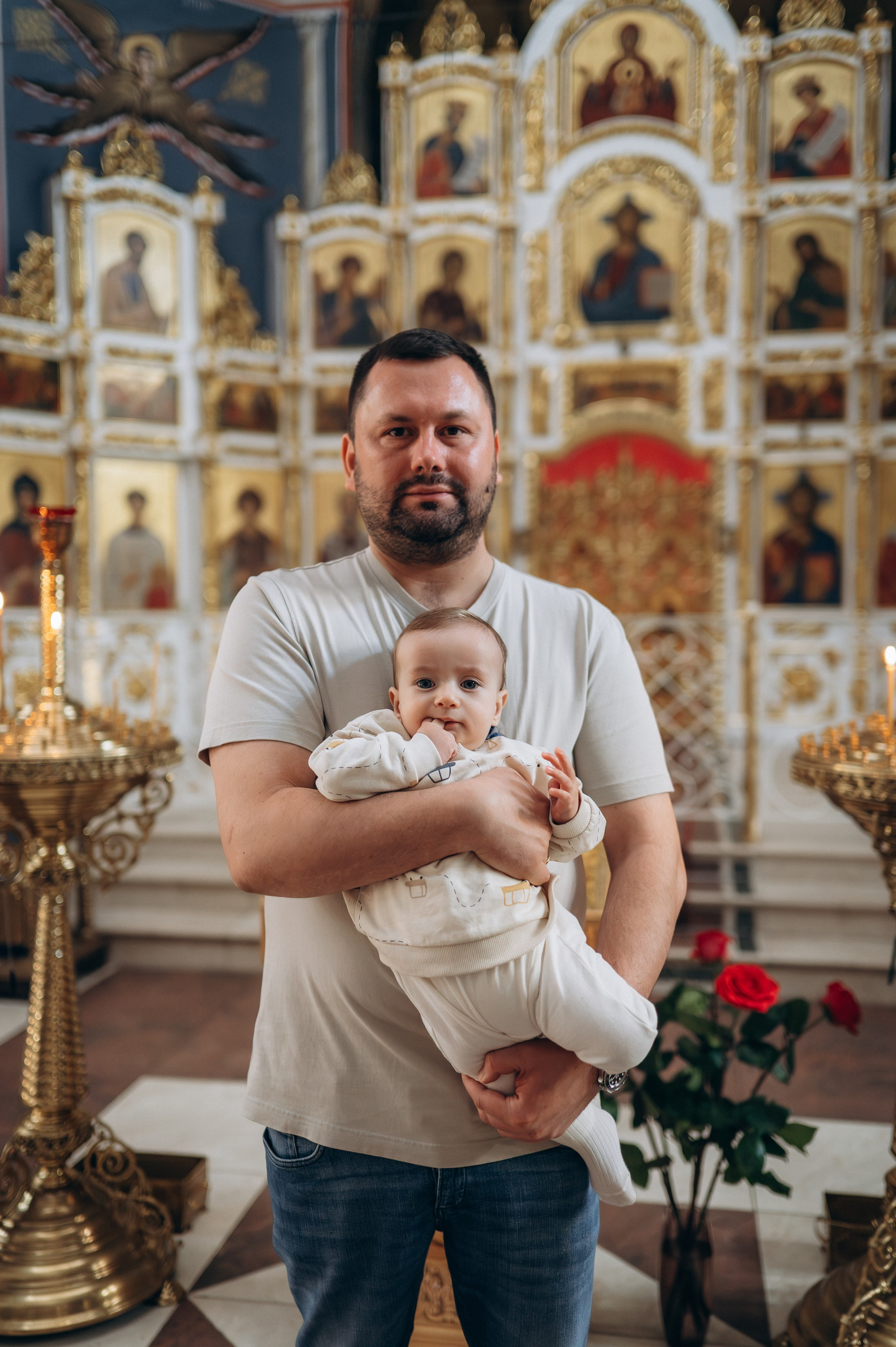 Крещение Марка (Храм Софии Слуцкой). Семейный фотограф в Минске Дарья Дреко