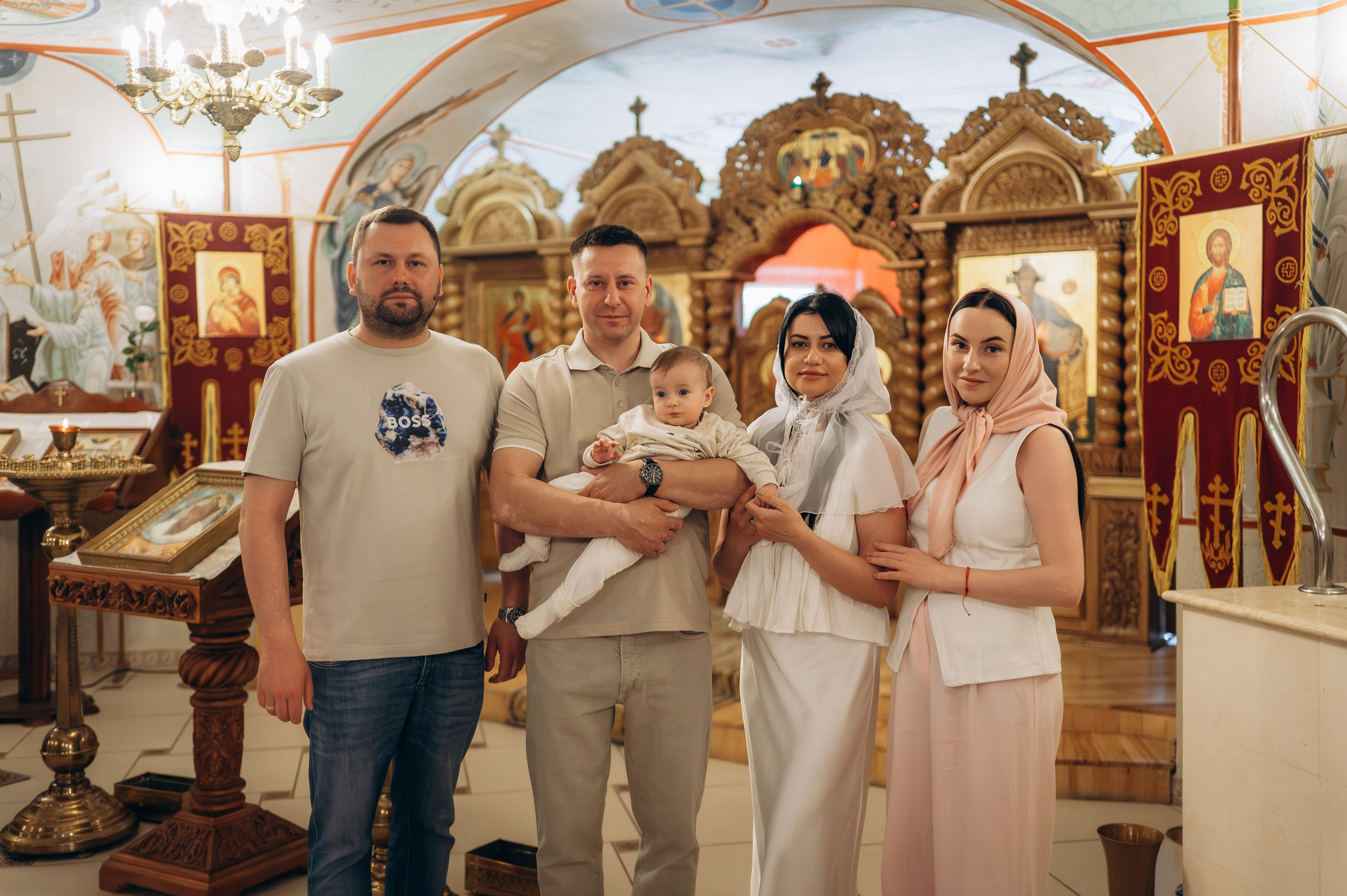 Крещение Марка (Храм Софии Слуцкой). Семейный фотограф в Минске Дарья Дреко