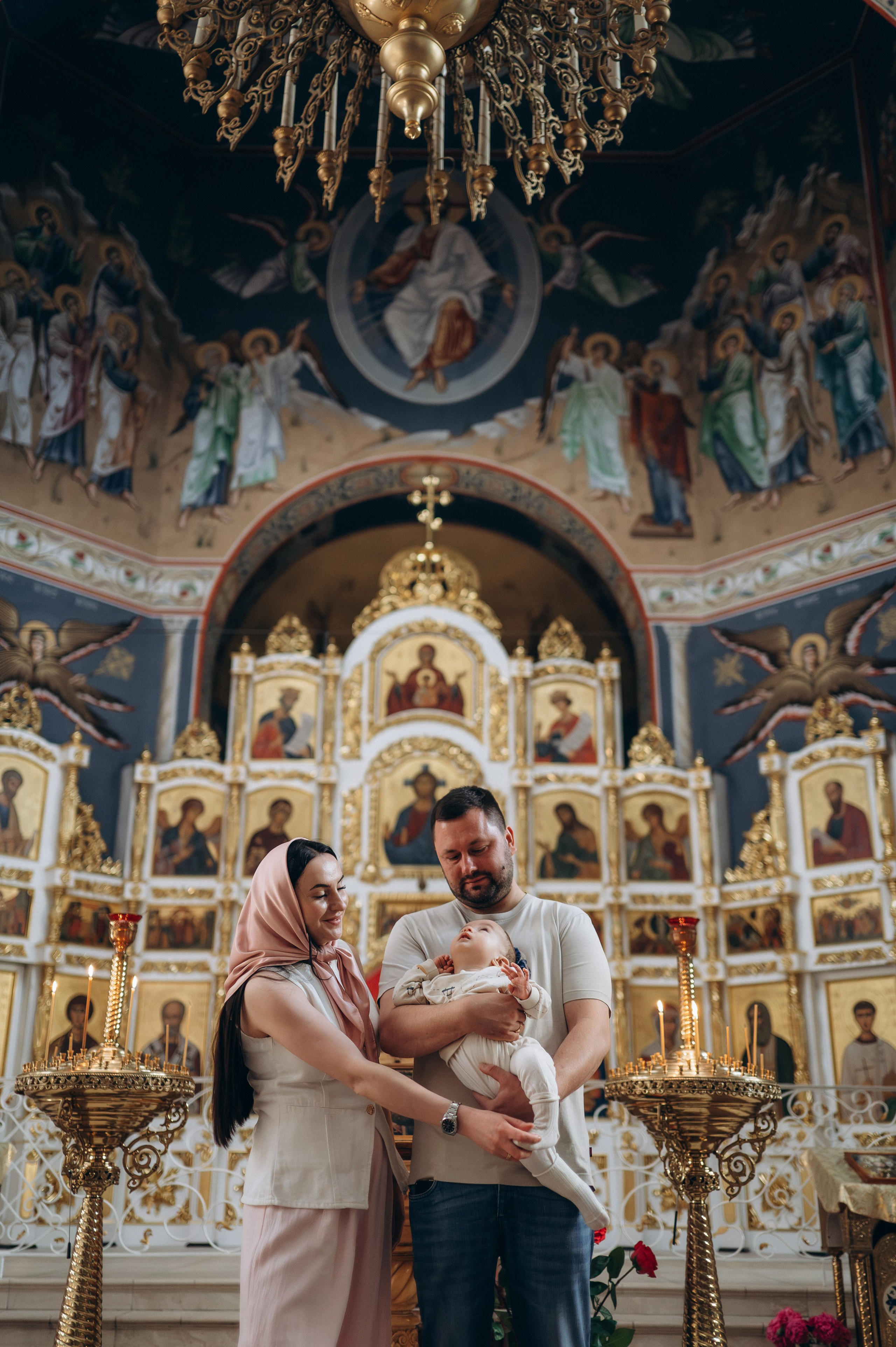 Крещение Марка (Храм Софии Слуцкой). Семейный фотограф в Минске Дарья Дреко