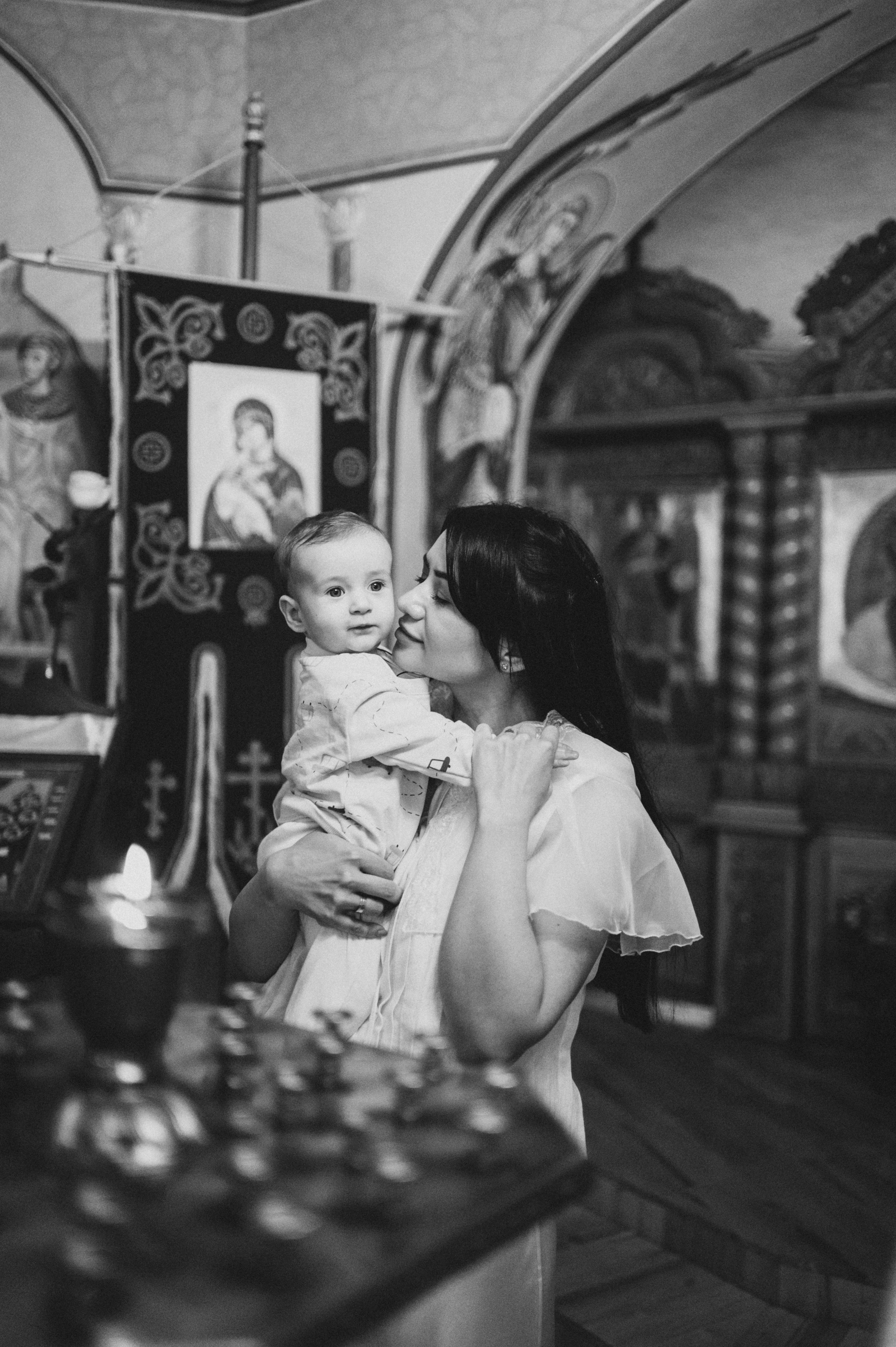 Крещение Марка (Храм Софии Слуцкой). Семейный фотограф в Минске Дарья Дреко