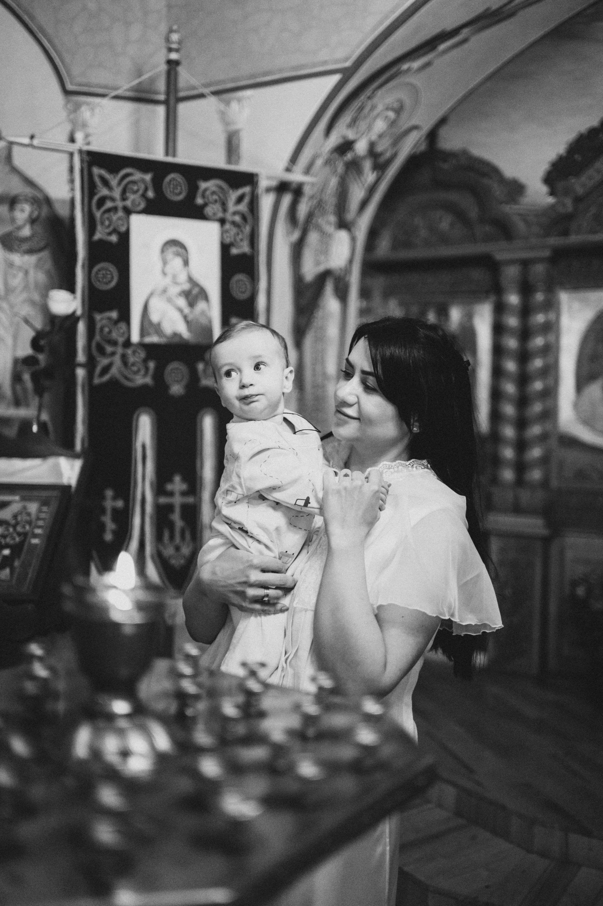 Крещение Марка (Храм Софии Слуцкой). Семейный фотограф в Минске Дарья Дреко