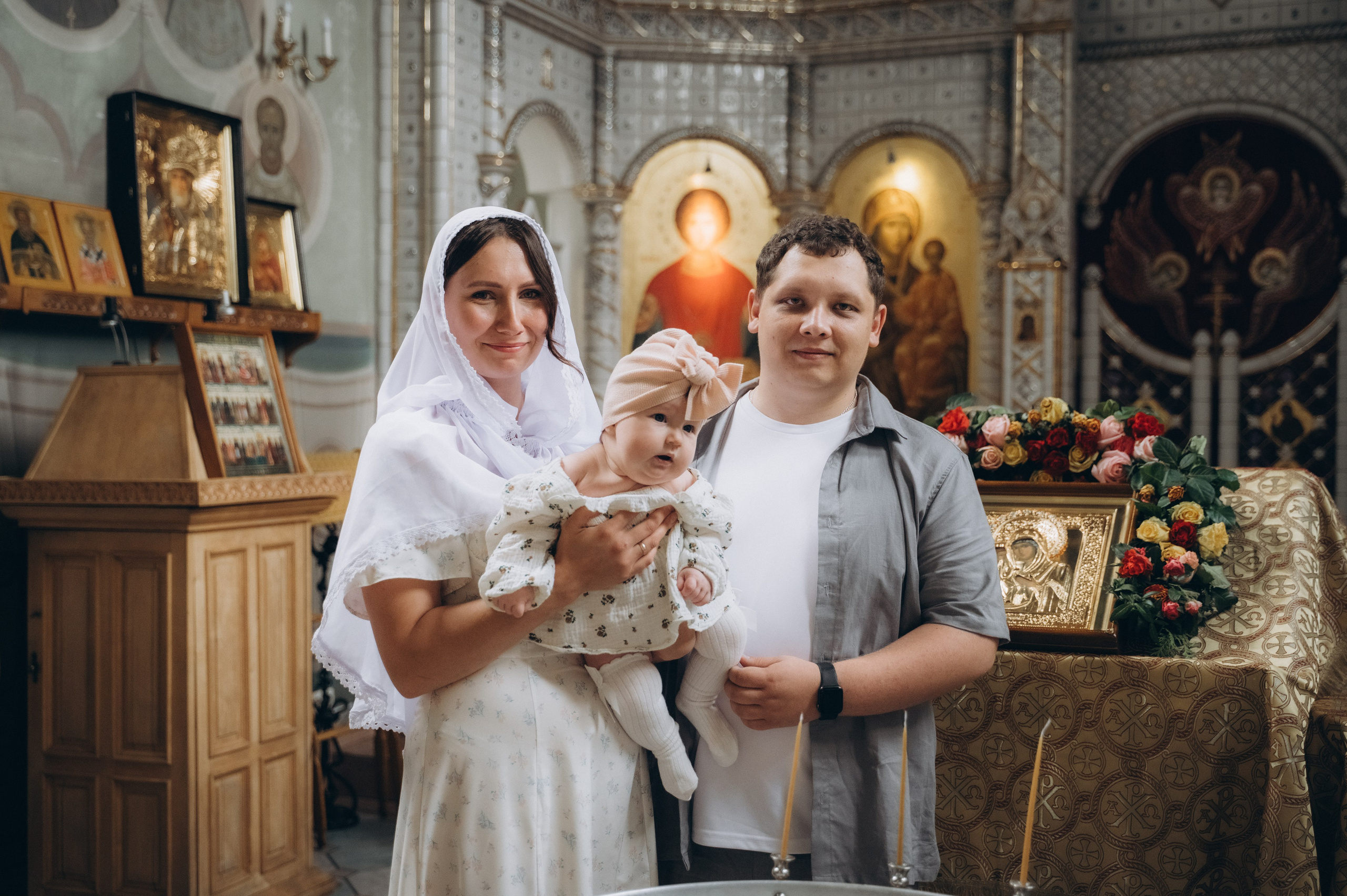 Крещение Вари (Дом Милосердия). Семейный фотограф в Минске Дарья Дреко