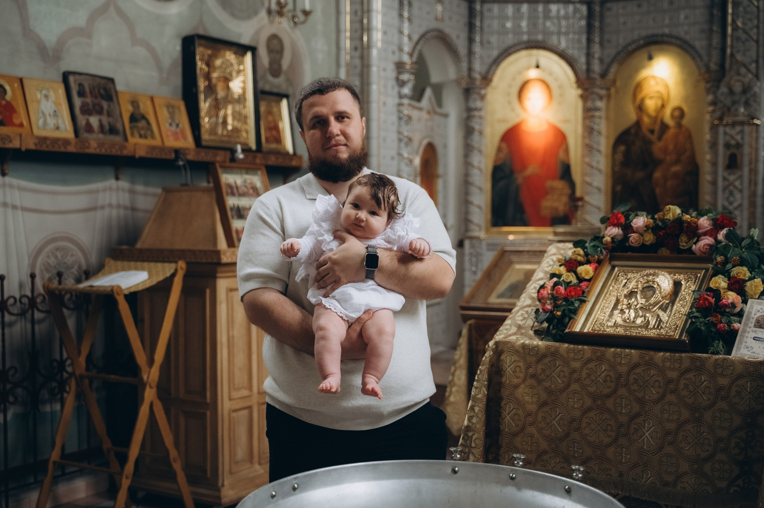 Крещение Вари (Дом Милосердия). Семейный фотограф в Минске Дарья Дреко