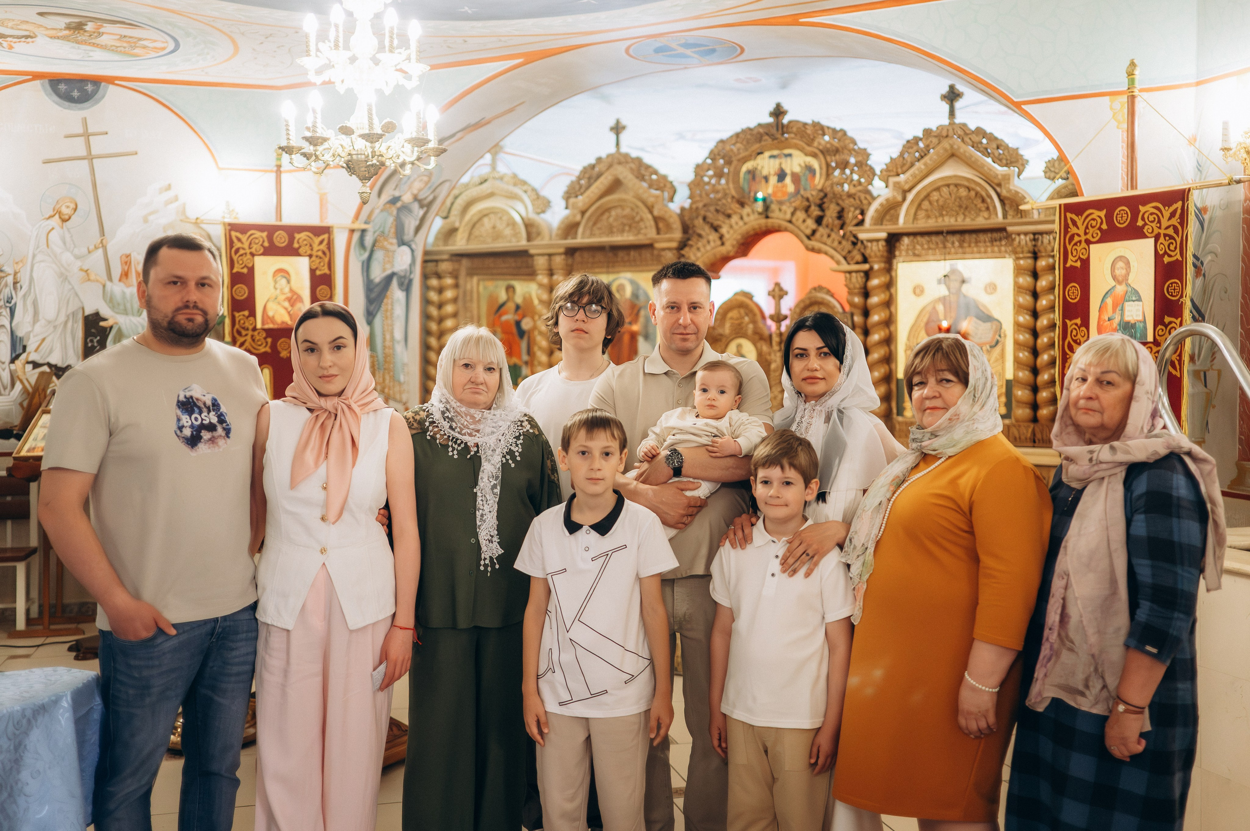 Крещение Марка (Храм Софии Слуцкой). Семейный фотограф в Минске Дарья Дреко