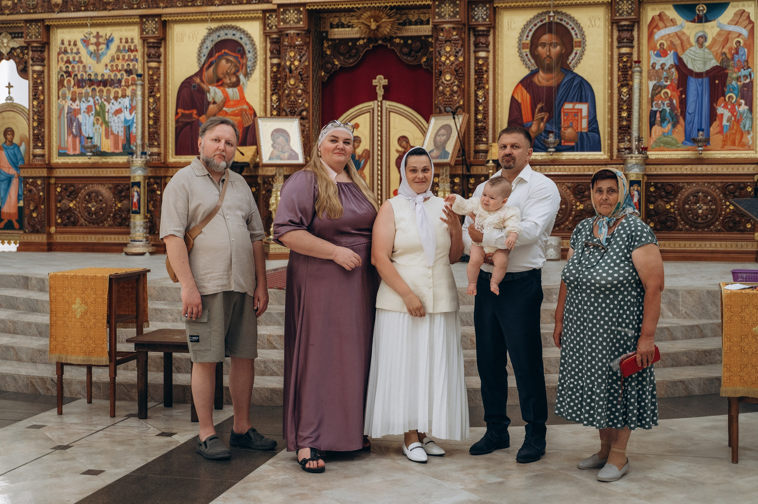 Крещение Верочки (Храм иконы Божией Матери «Всех скорбящих Радость). Семейный фотограф в Минске Дарья Дреко