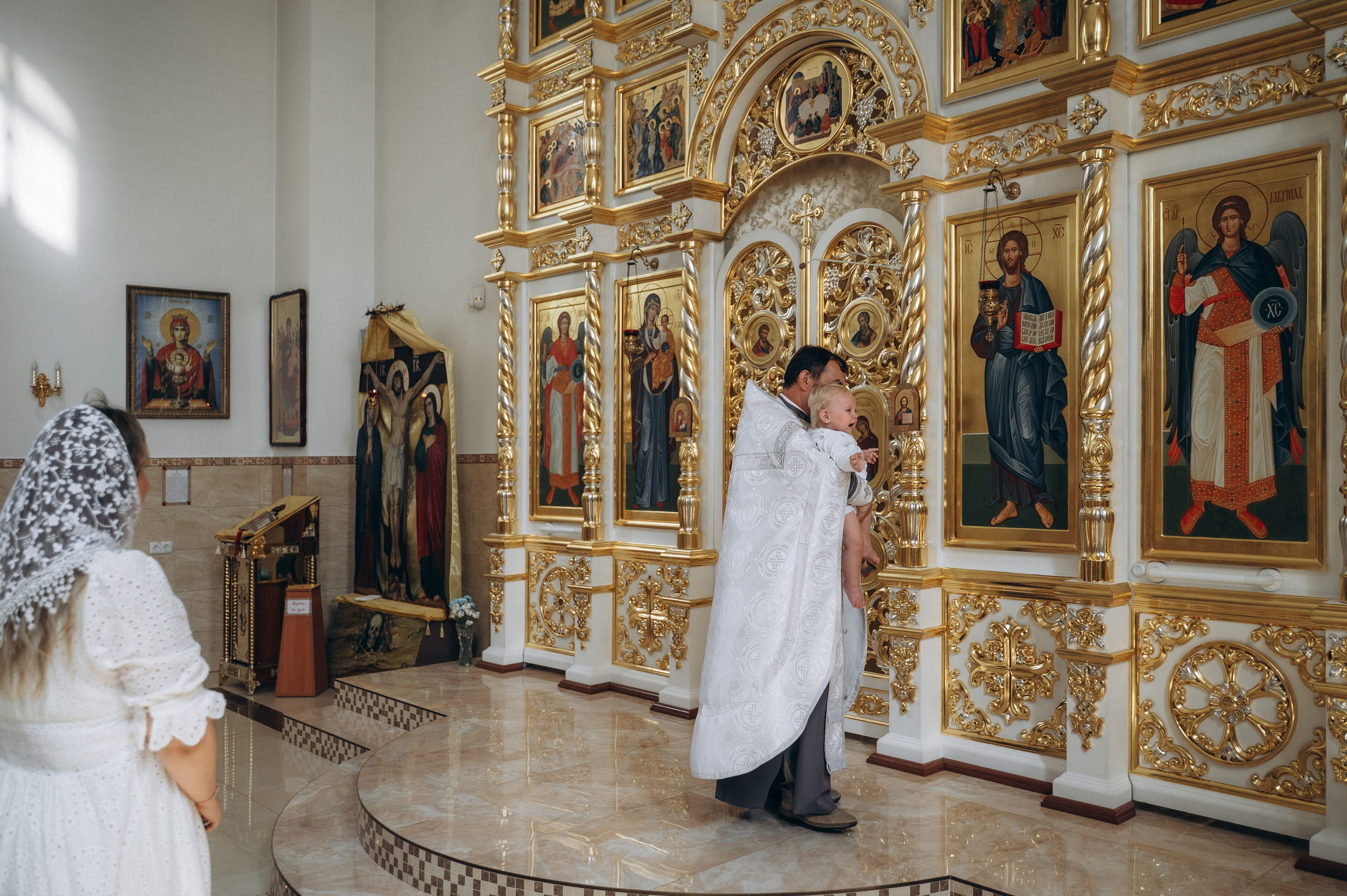 Крещение Станислава (Храм Луки Крымского). Семейный фотограф в Минске Дарья Дреко