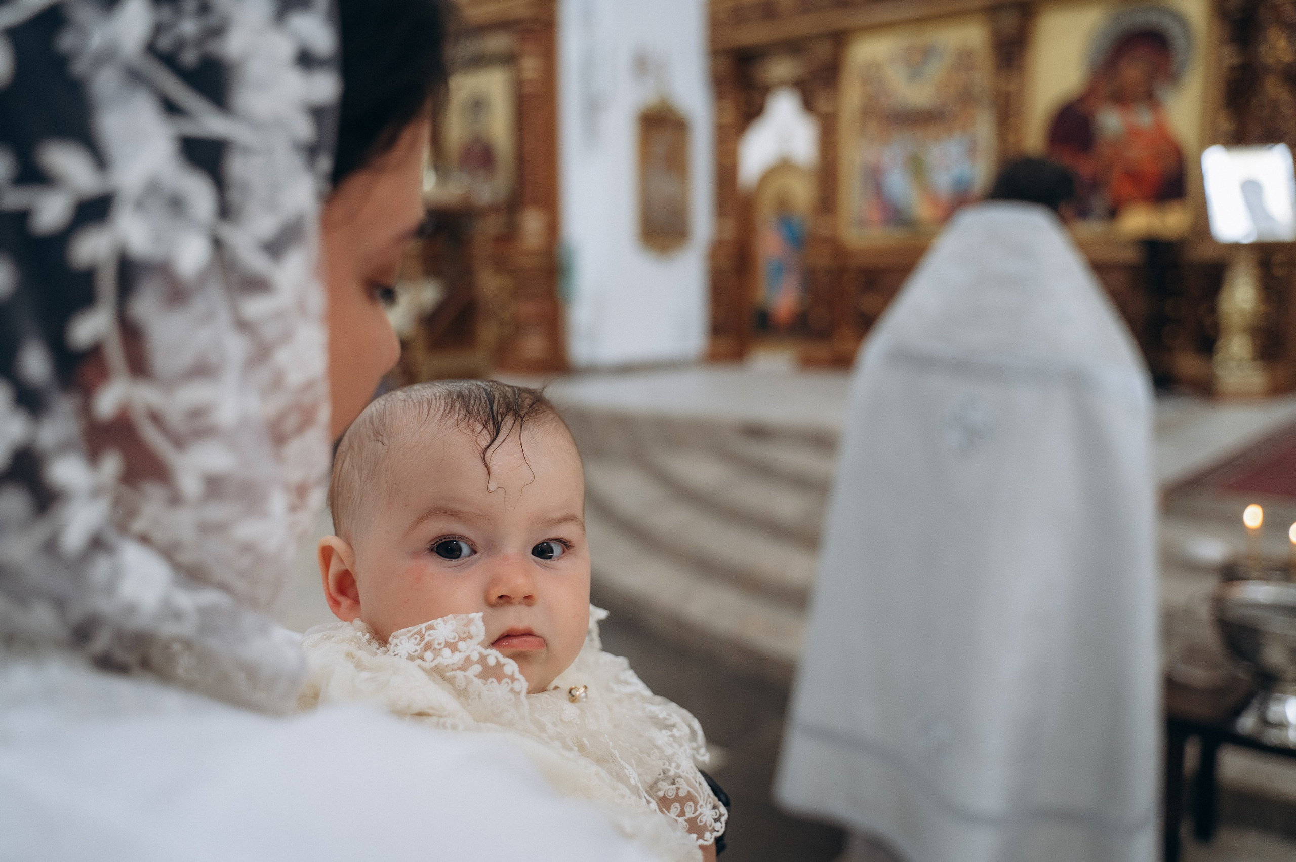 Крещение Верочки (Храм иконы Божией Матери «Всех скорбящих Радость). Семейный фотограф в Минске Дарья Дреко