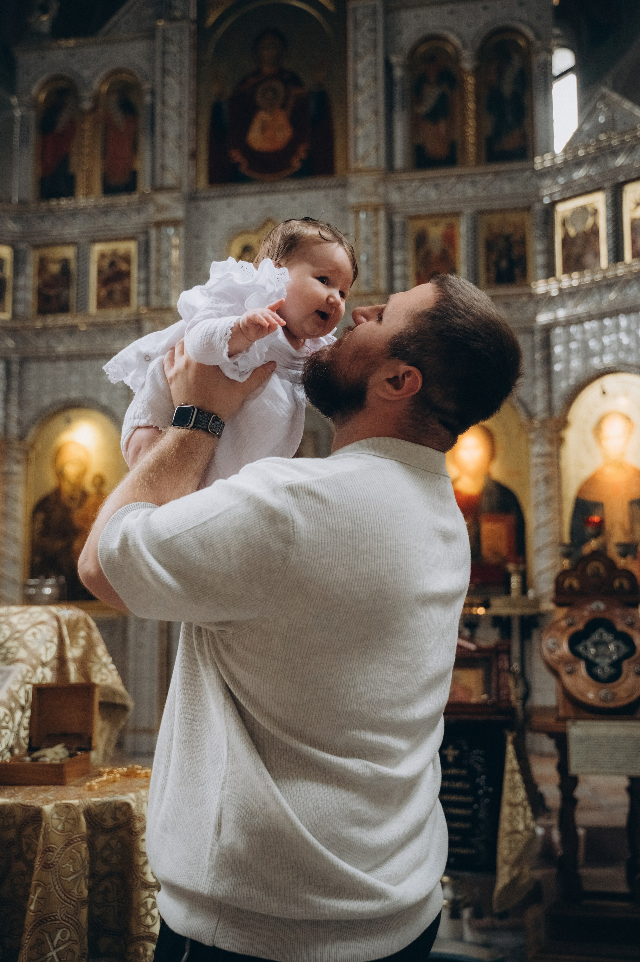 Крещение Вари (Дом Милосердия). Семейный фотограф в Минске Дарья Дреко