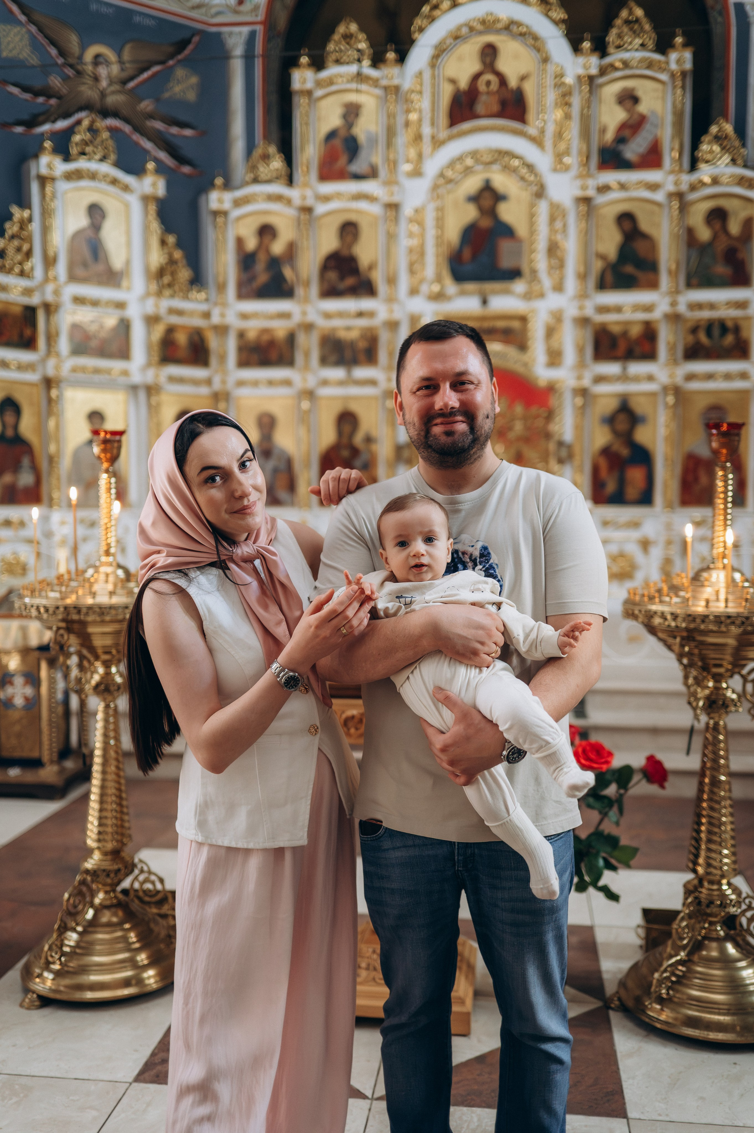 Крещение Марка (Храм Софии Слуцкой). Семейный фотограф в Минске Дарья Дреко