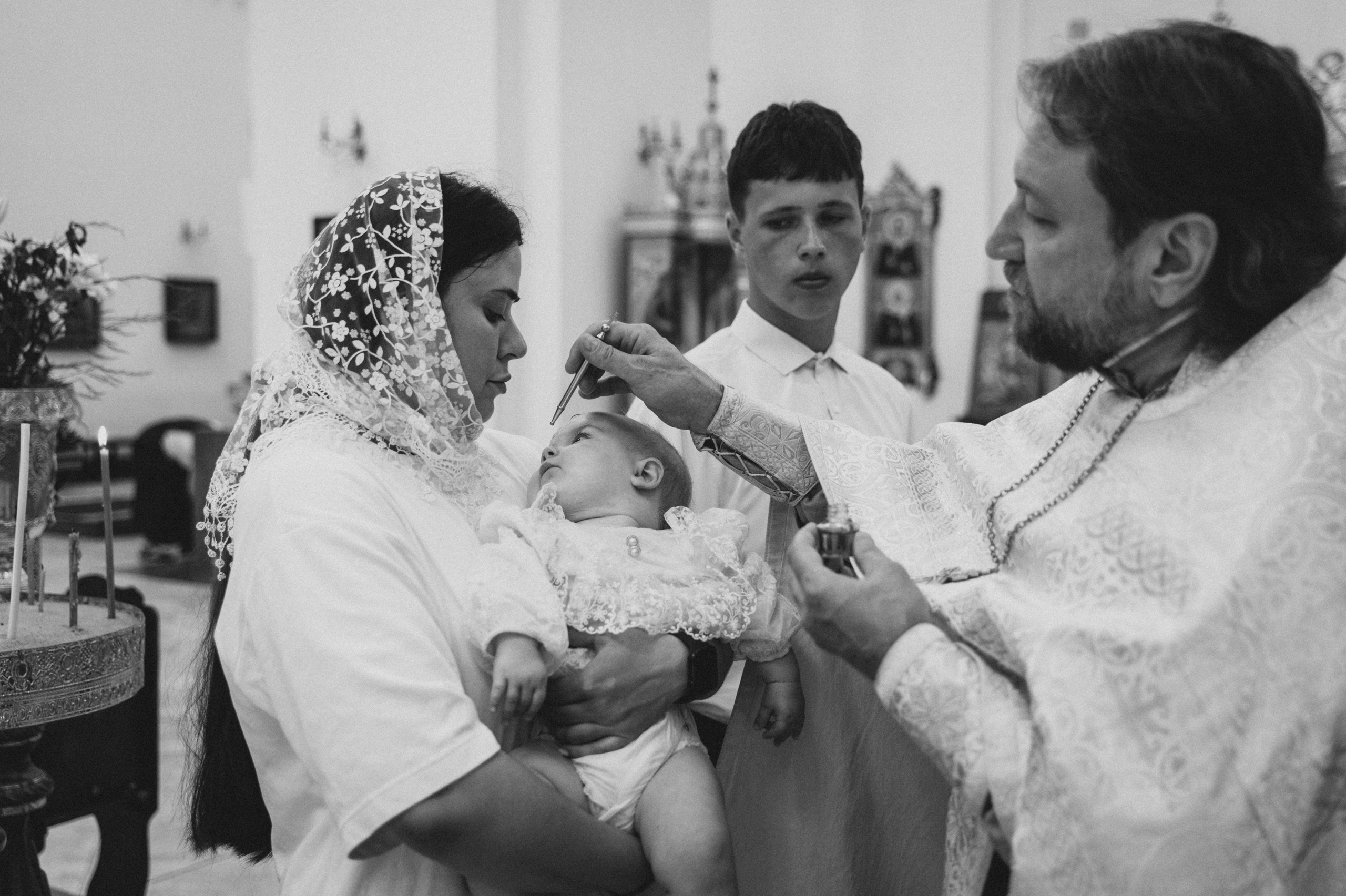 Крещение Верочки (Храм иконы Божией Матери «Всех скорбящих Радость). Семейный фотограф в Минске Дарья Дреко
