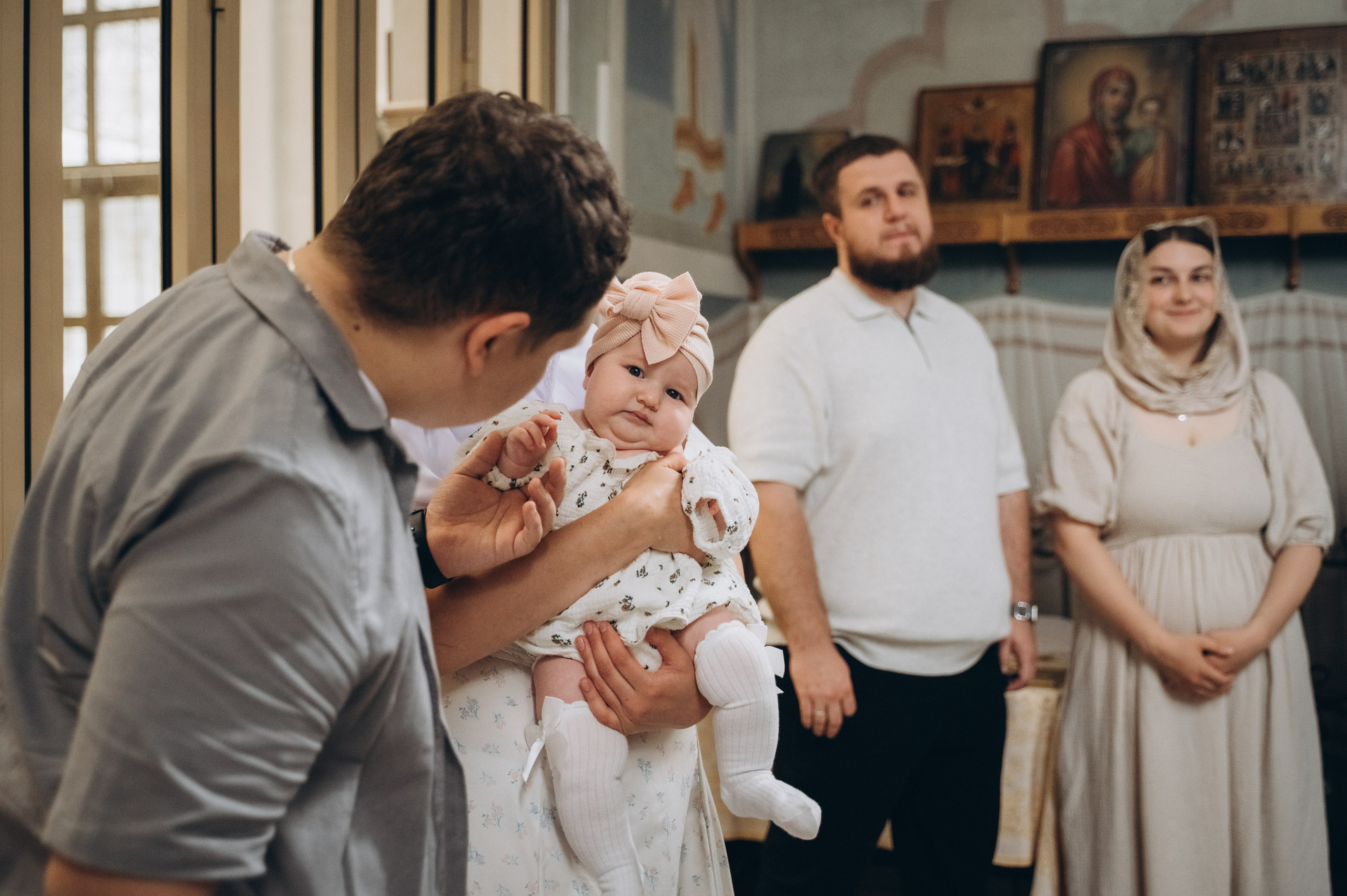 Крещение Вари (Дом Милосердия). Семейный фотограф в Минске Дарья Дреко