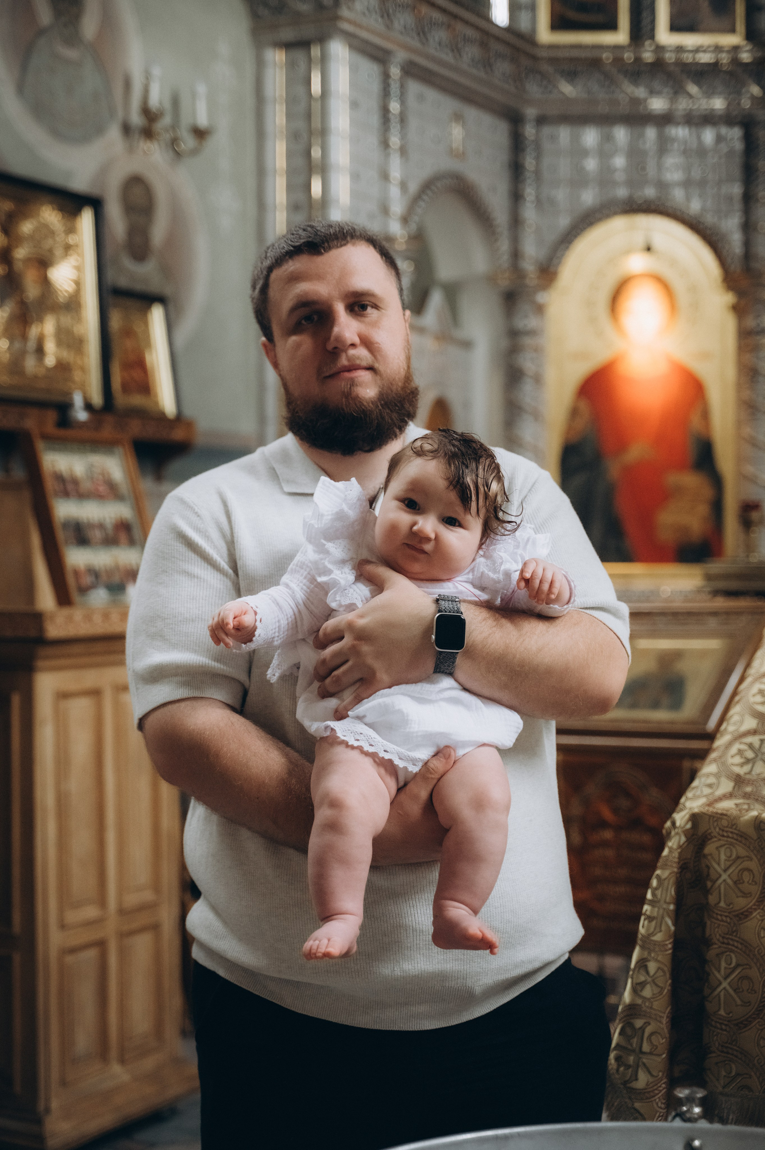 Крещение Вари (Дом Милосердия). Семейный фотограф в Минске Дарья Дреко
