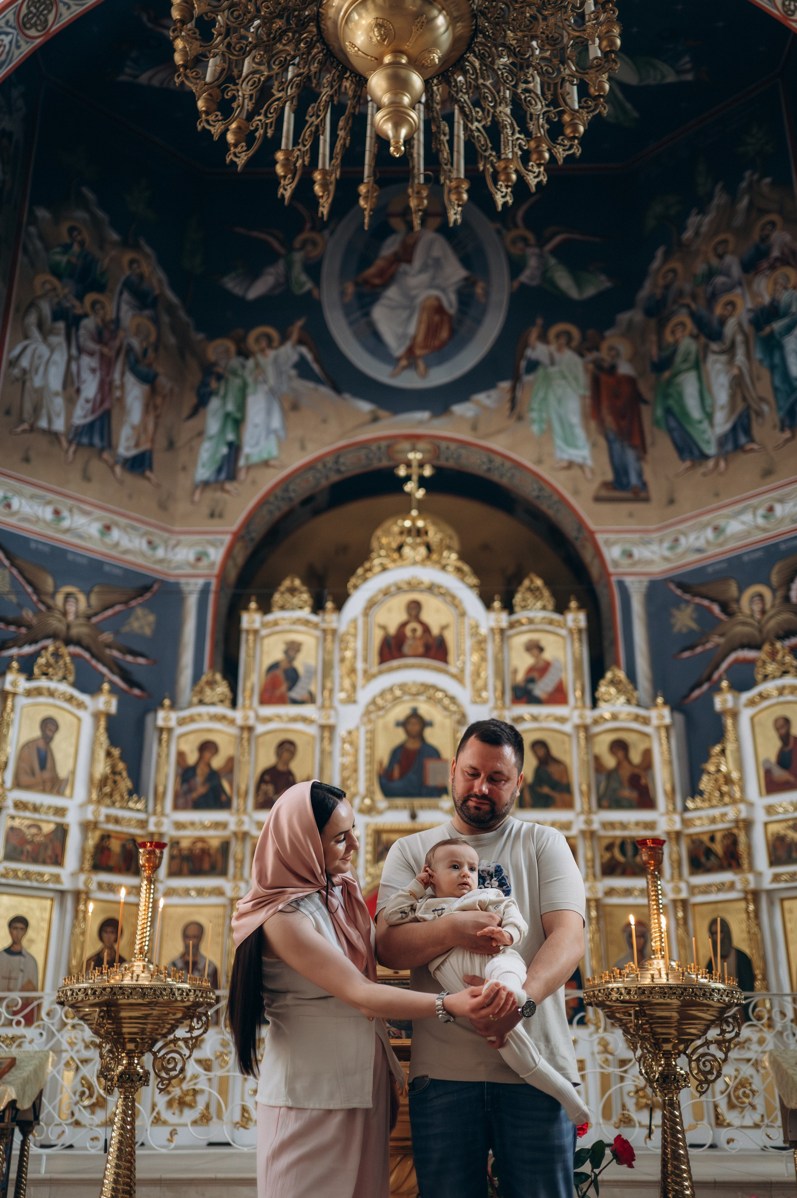 Крещение Марка (Храм Софии Слуцкой). Семейный фотограф в Минске Дарья Дреко