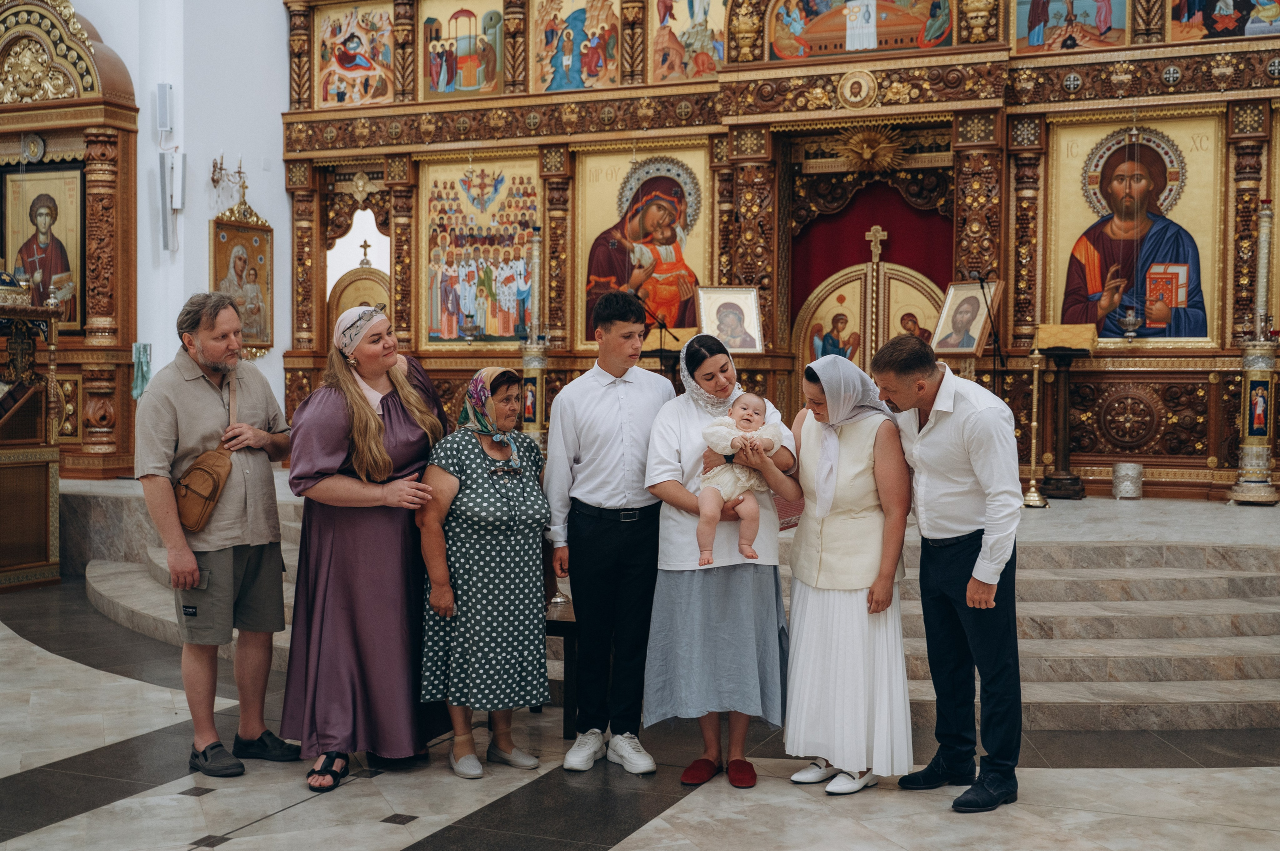Крещение Верочки (Храм иконы Божией Матери «Всех скорбящих Радость). Семейный фотограф в Минске Дарья Дреко