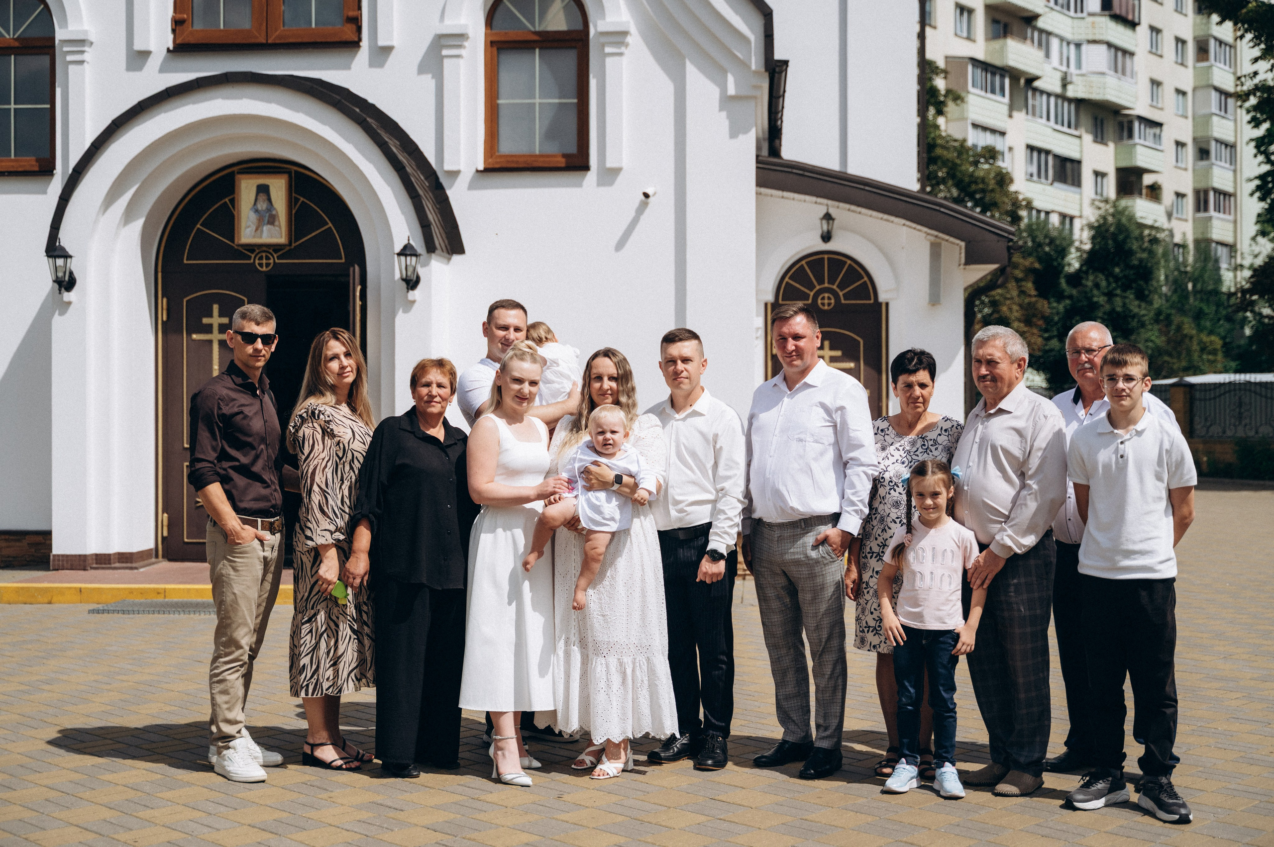 Крещение Станислава (Храм Луки Крымского). Семейный фотограф в Минске Дарья Дреко