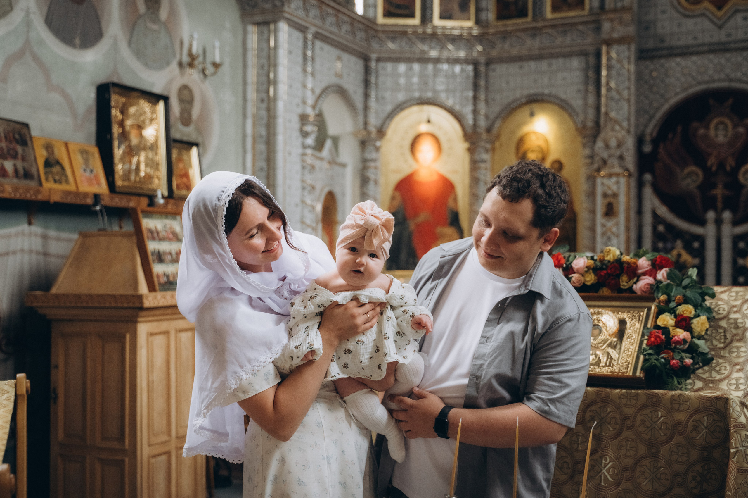 Крещение Вари (Дом Милосердия). Семейный фотограф в Минске Дарья Дреко