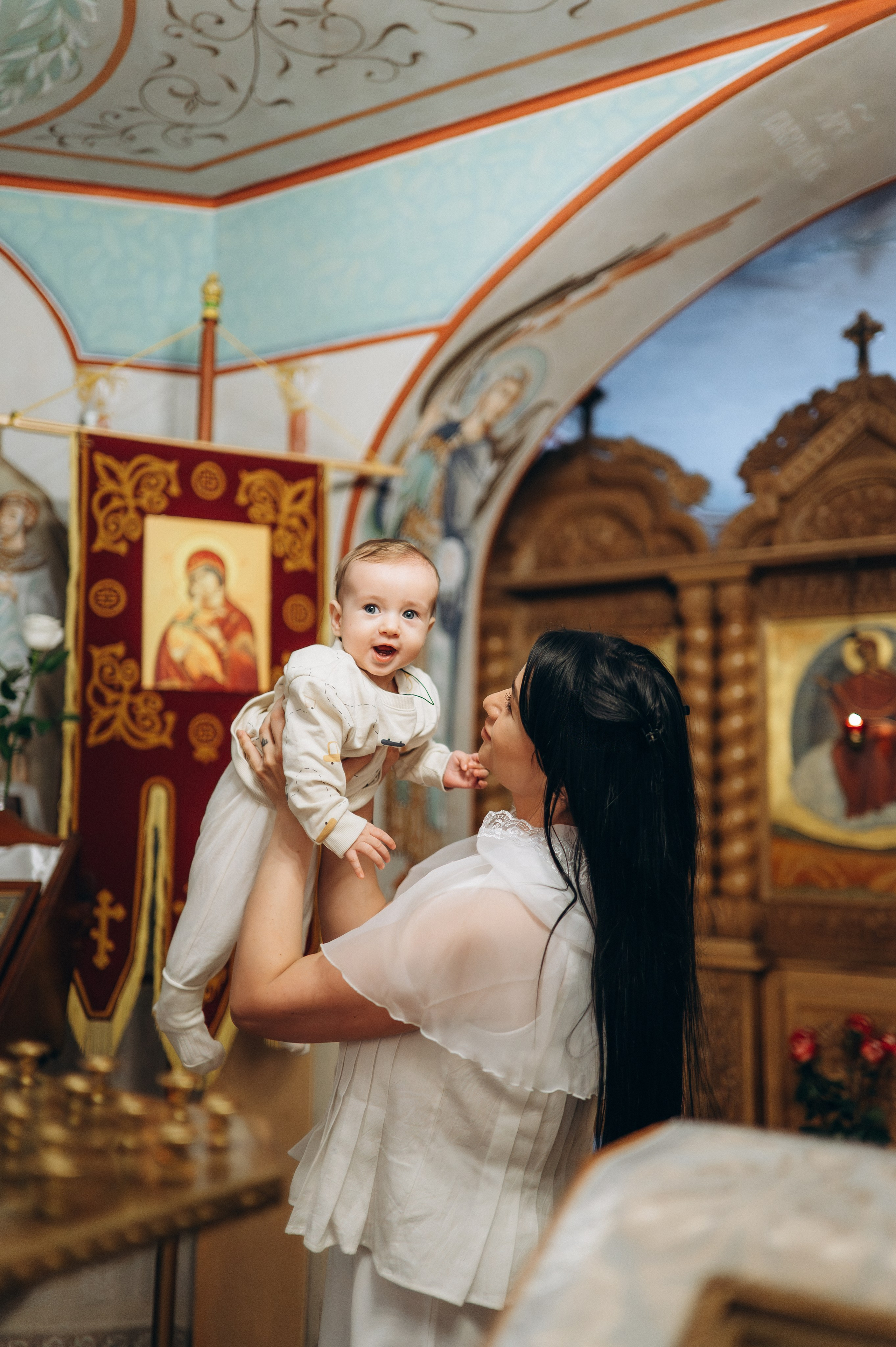 Крещение Марка (Храм Софии Слуцкой). Семейный фотограф в Минске Дарья Дреко