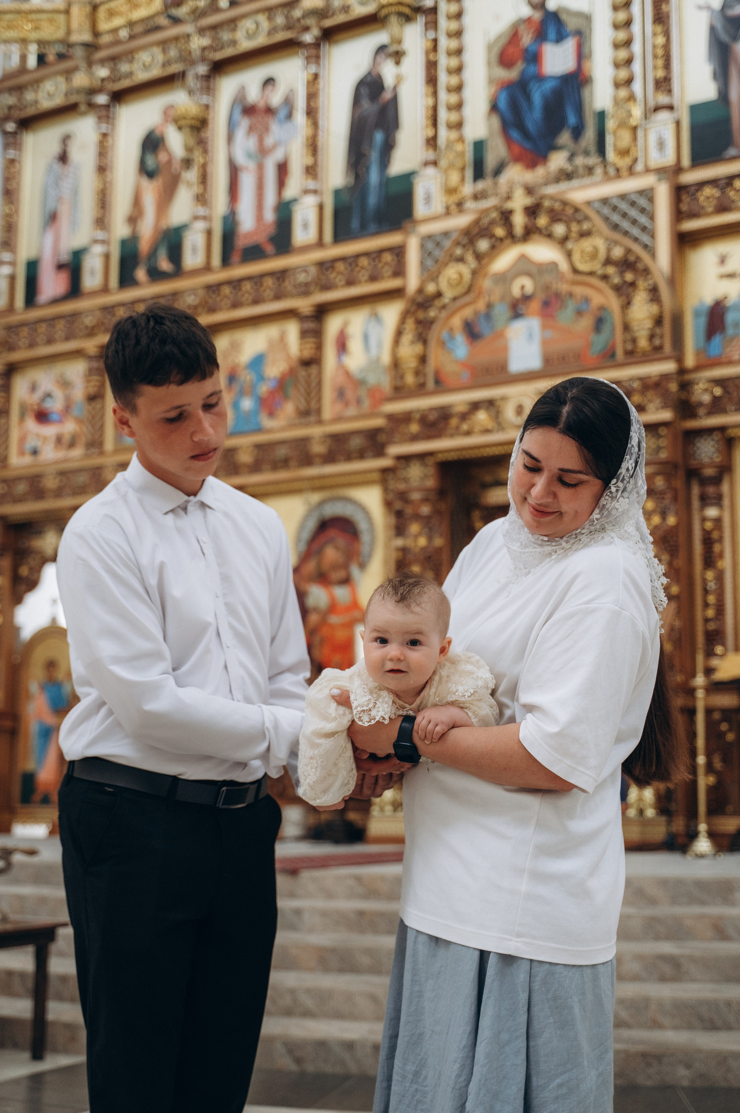 Крещение Верочки (Храм иконы Божией Матери «Всех скорбящих Радость). Семейный фотограф в Минске Дарья Дреко