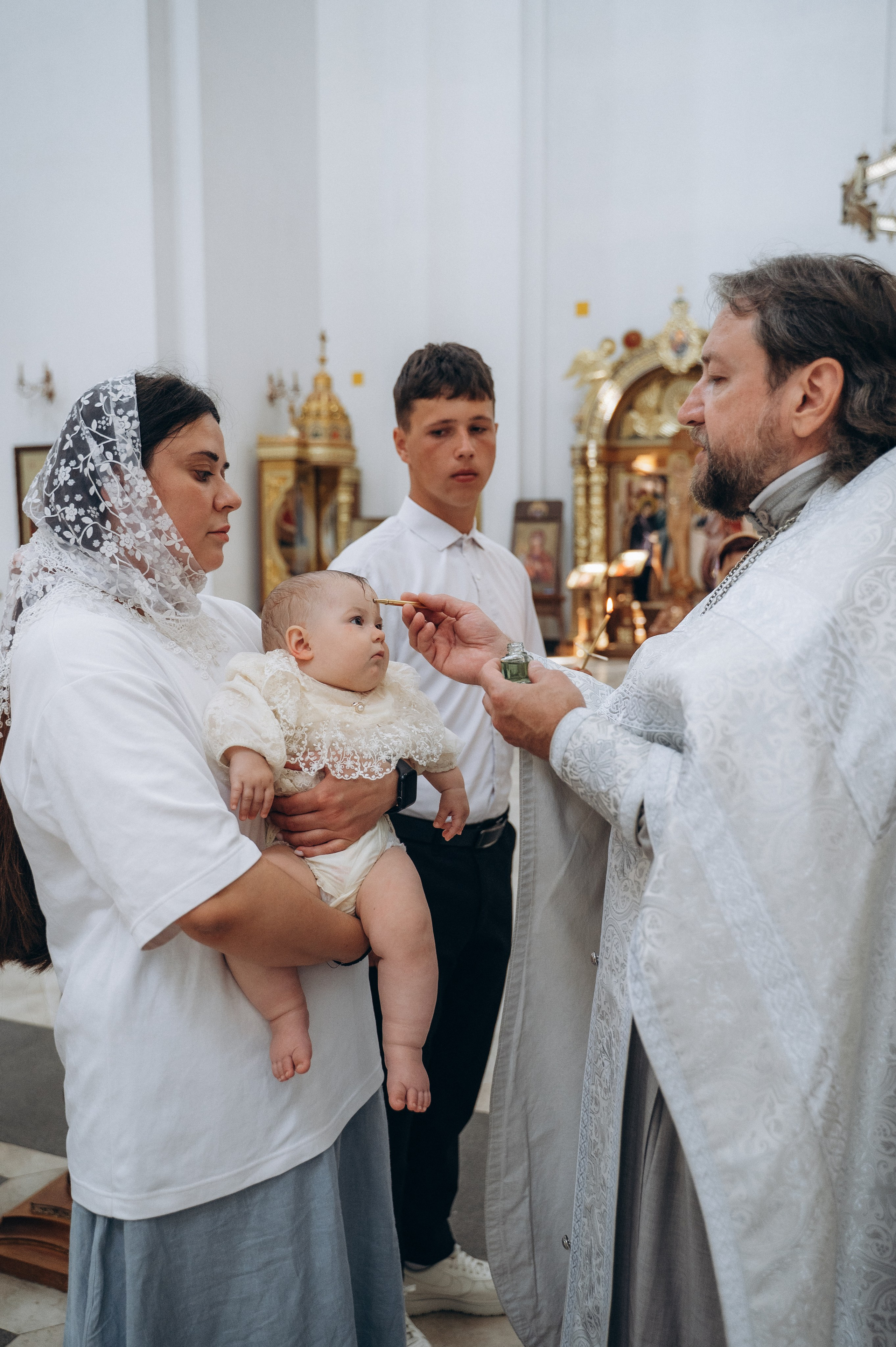 Крещение Верочки (Храм иконы Божией Матери «Всех скорбящих Радость). Семейный фотограф в Минске Дарья Дреко